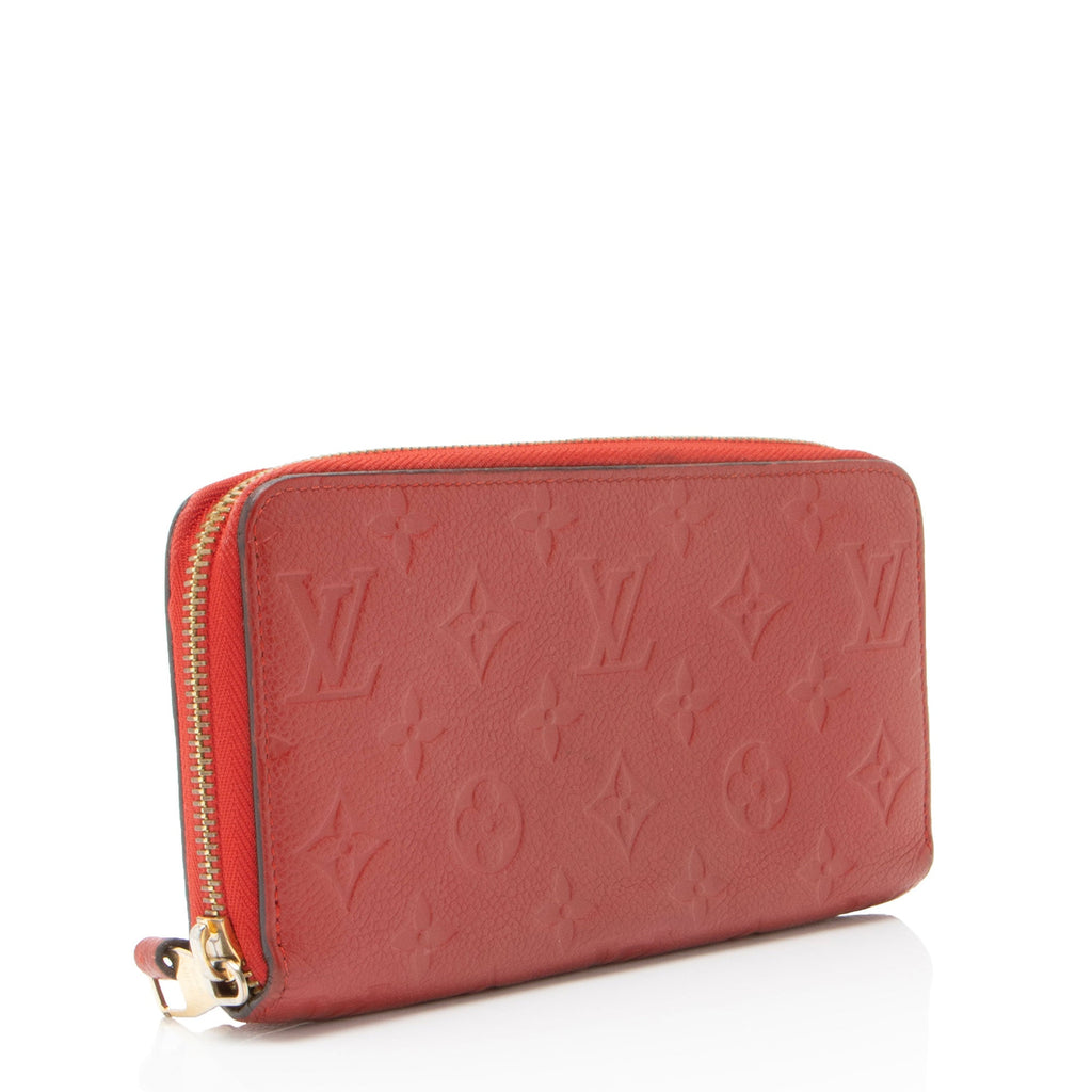 Louis Vuitton Monogram Empreinte Zippy Wallet