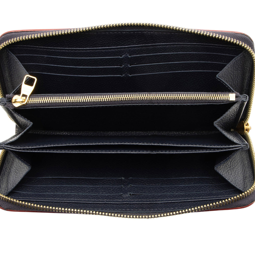 Louis Vuitton Monogram Empreinte Zippy Wallet
