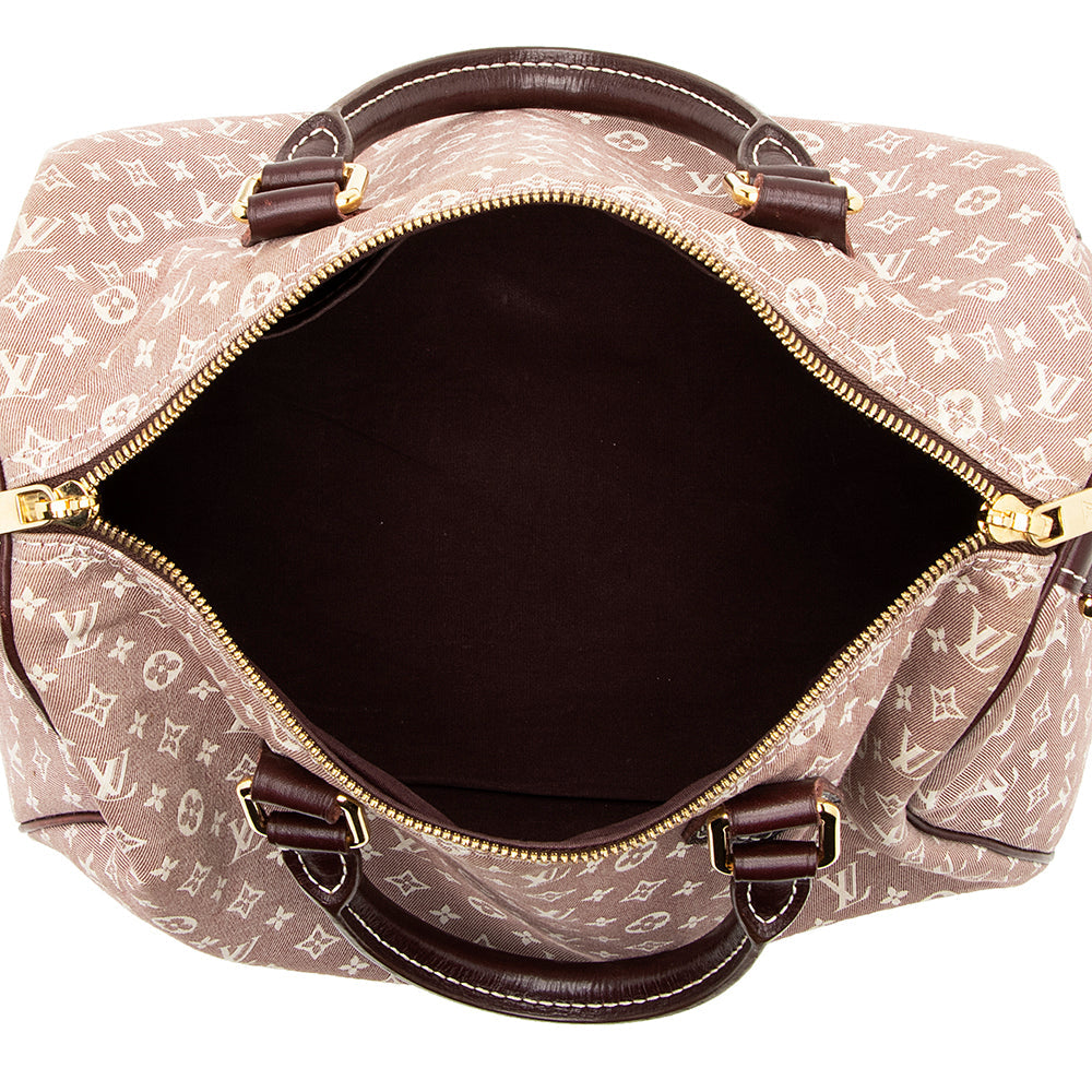 Louis Vuitton Monogram Idylle Speedy Bandouliere 30 Satchel (SHF-19858)
