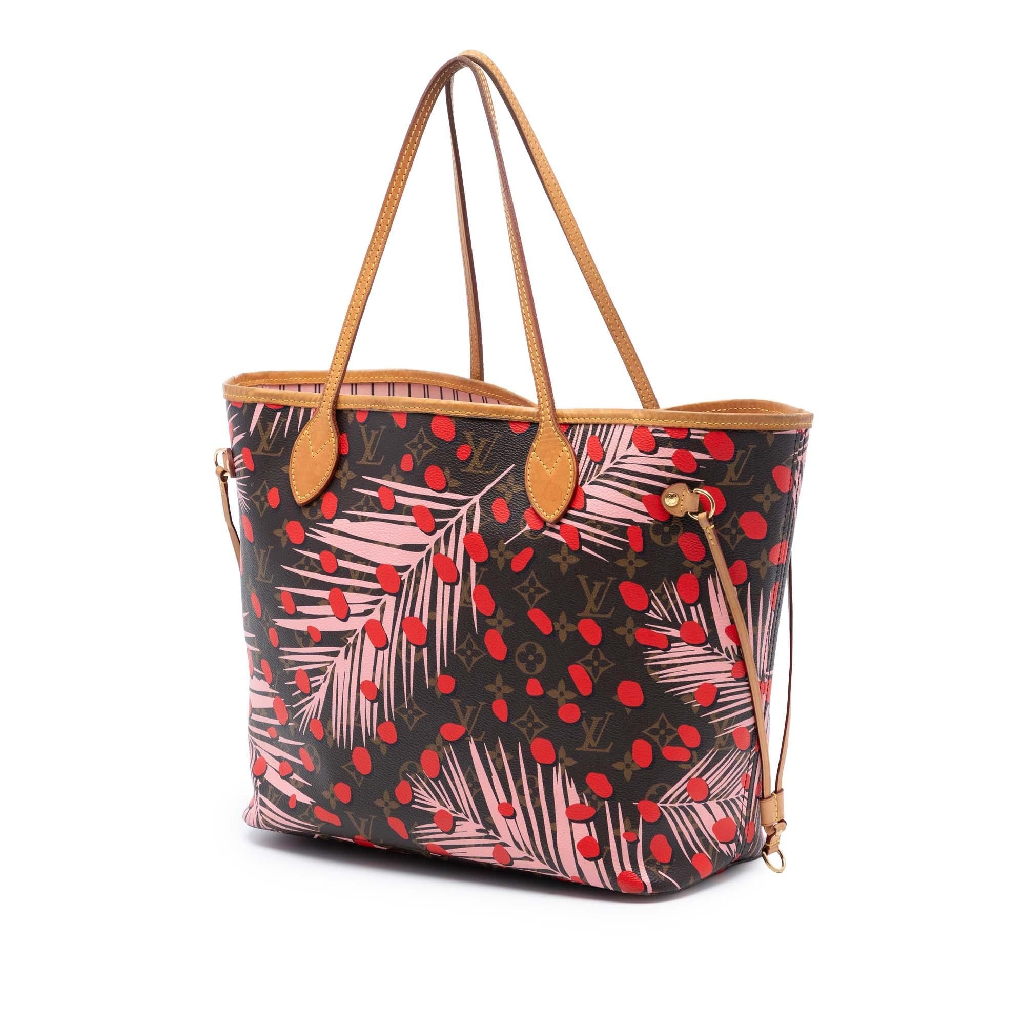 Louis Vuitton Monogram Jungle Dots Neverfull MM