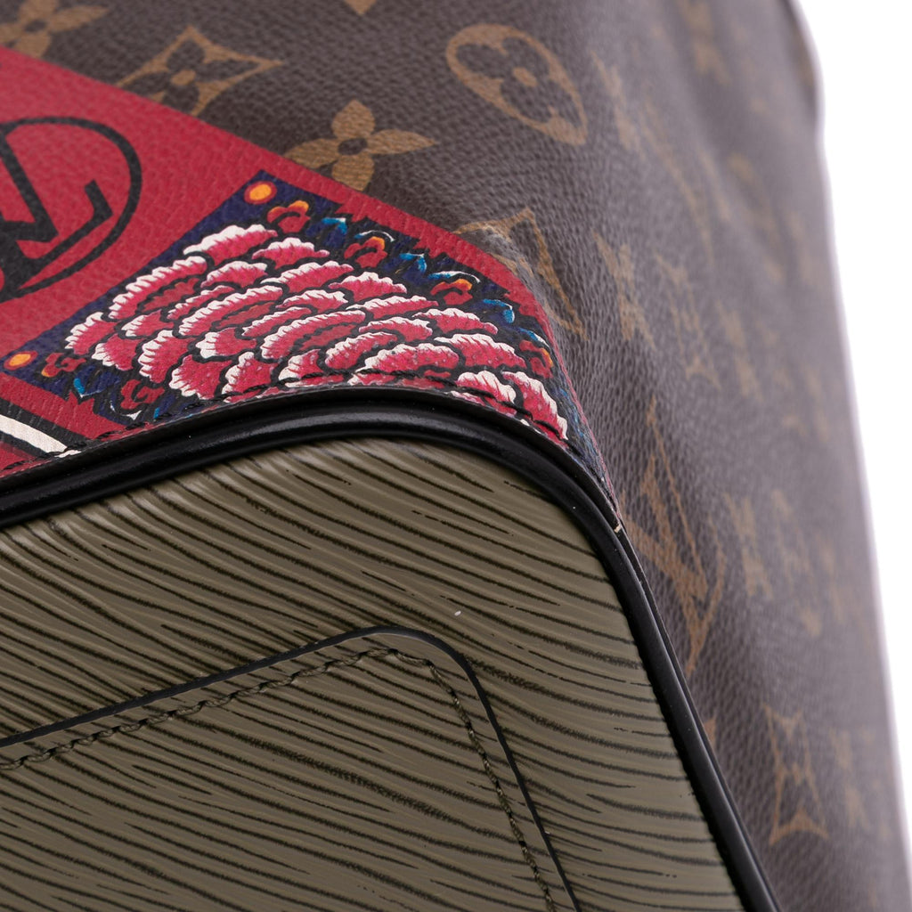 Louis Vuitton Monogram Kabuki Speedy  30