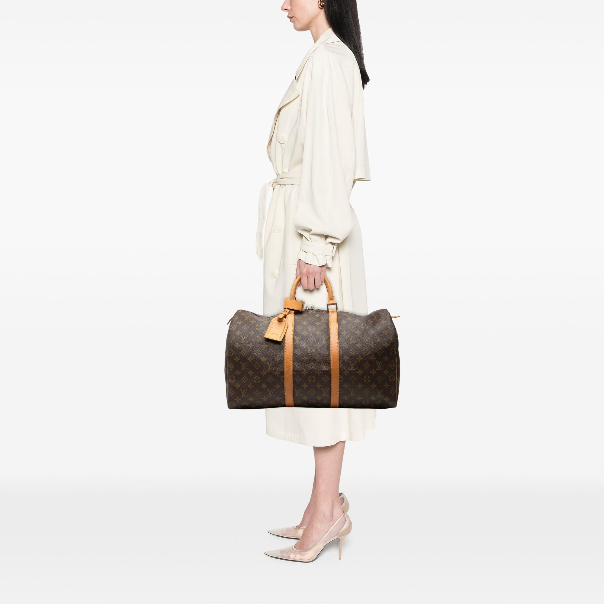 Louis Vuitton Monogram Keepall 50