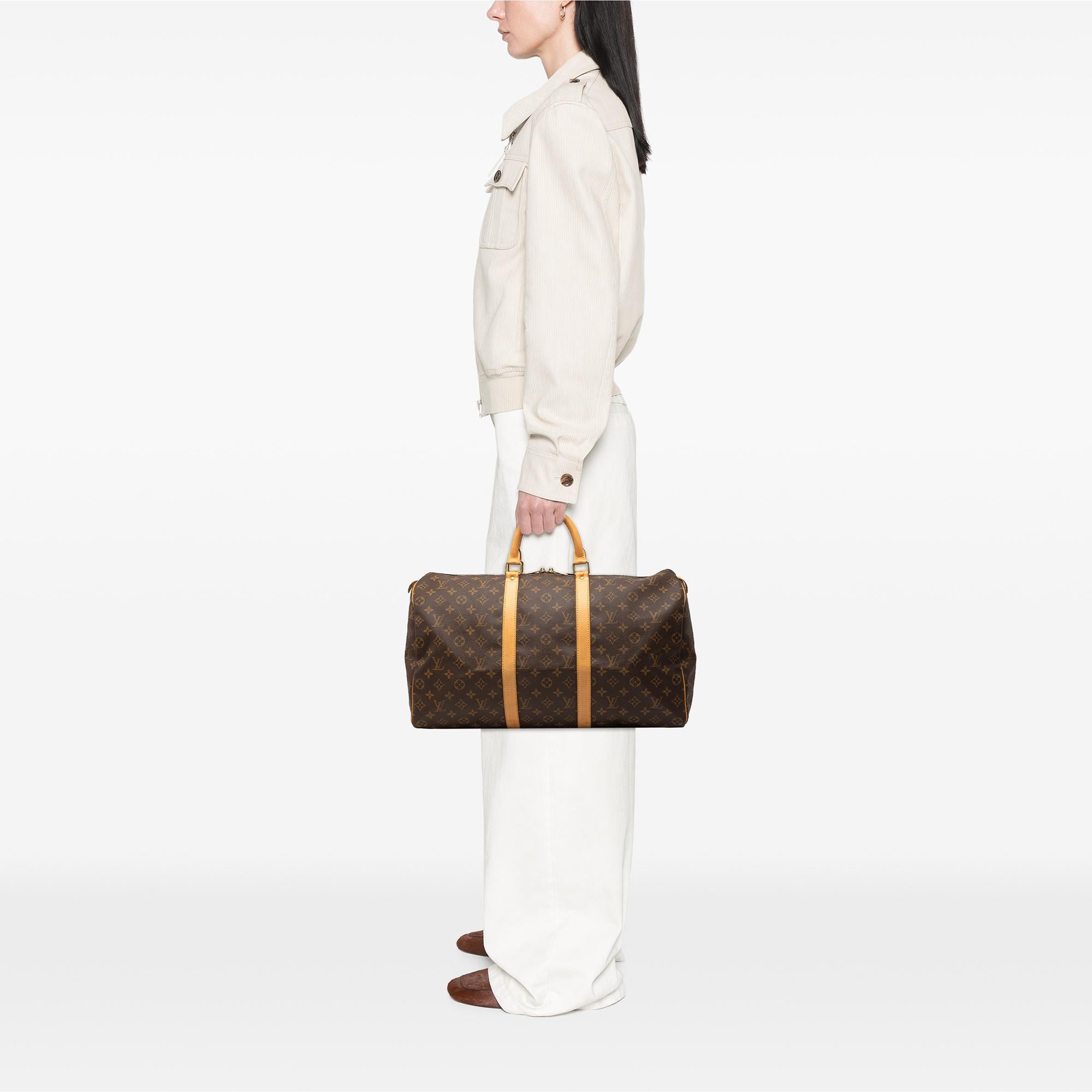 Louis Vuitton Monogram Keepall 50
