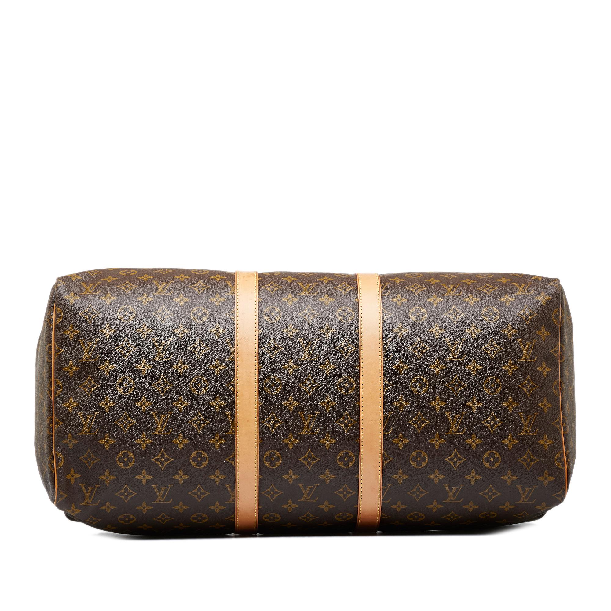 Louis Vuitton Monogram Keepall 55 (SHG-8A6vt9)