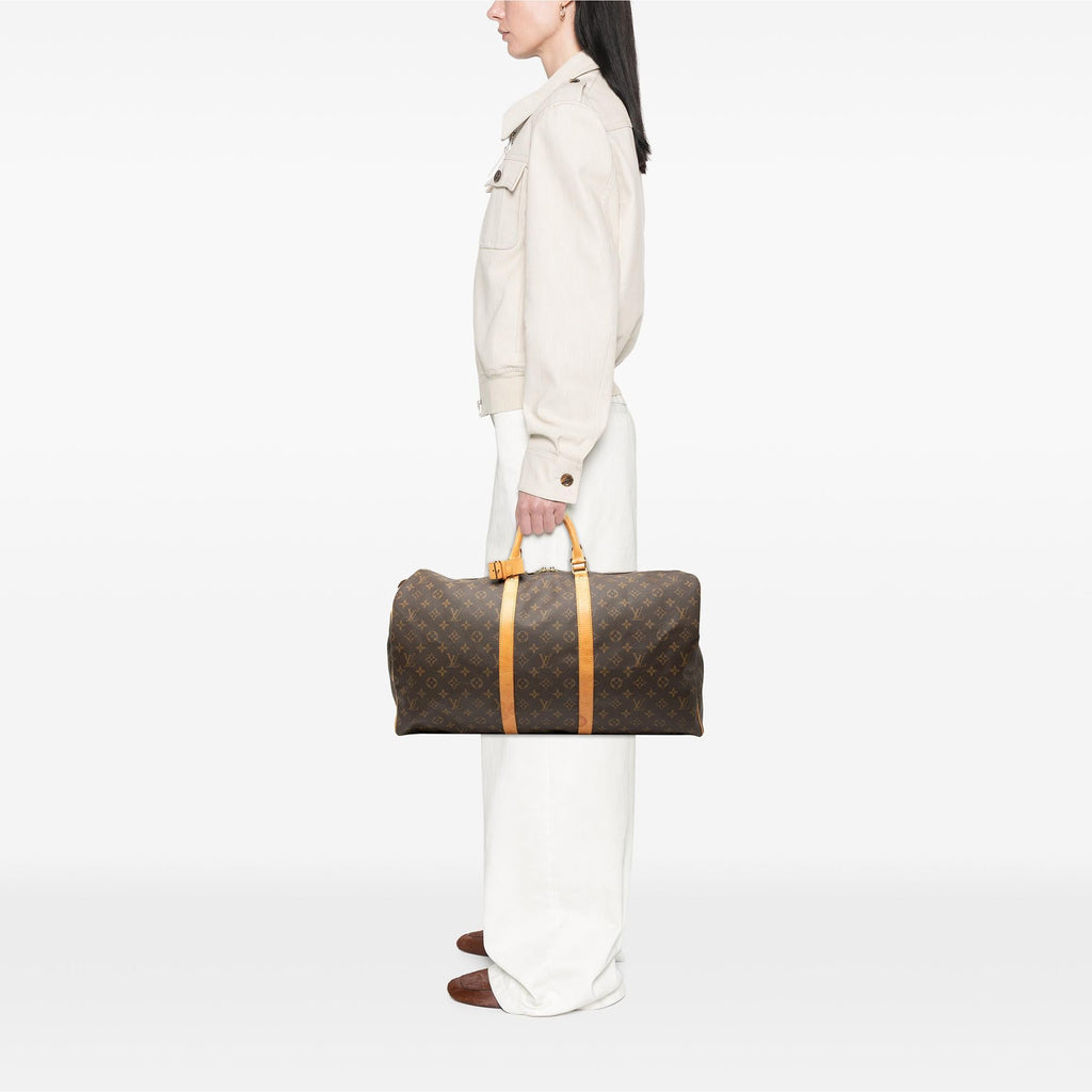 Louis Vuitton Monogram Keepall 55