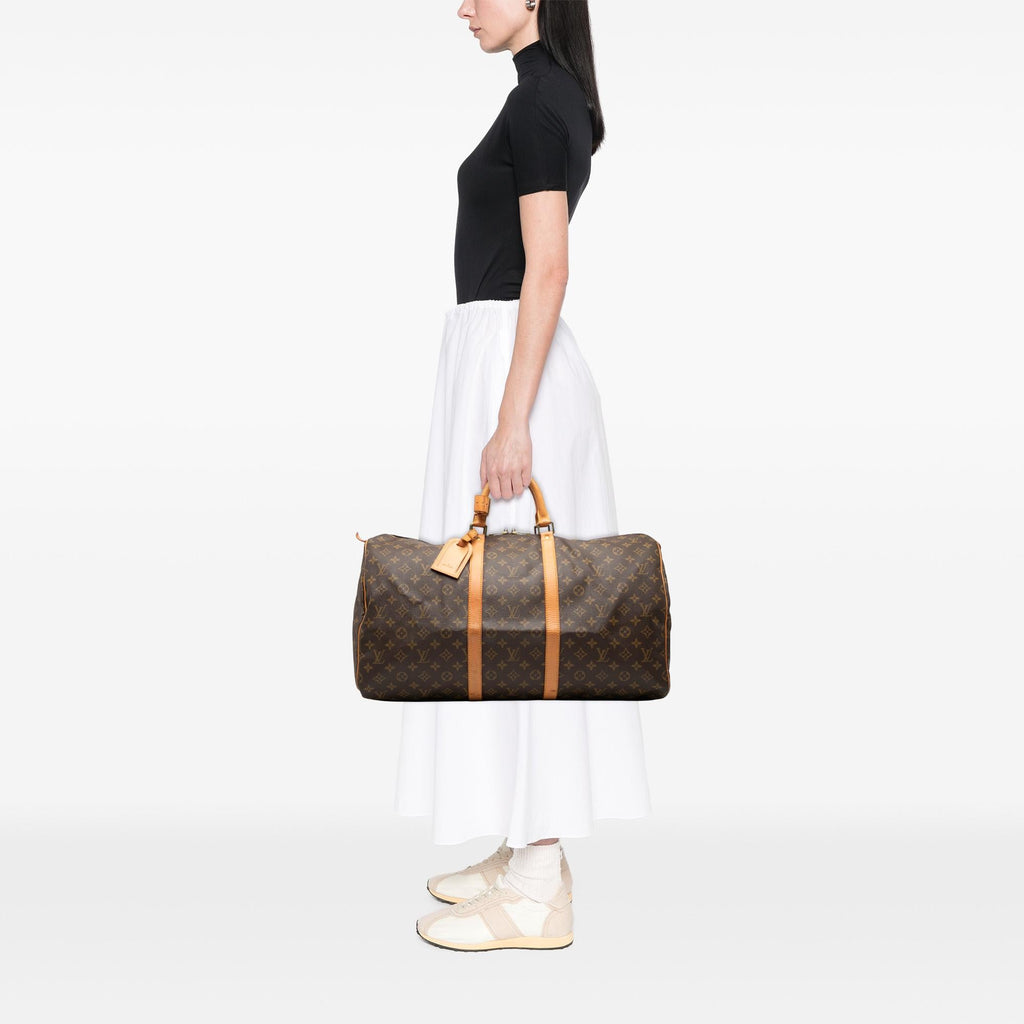 Louis Vuitton Monogram Keepall 55