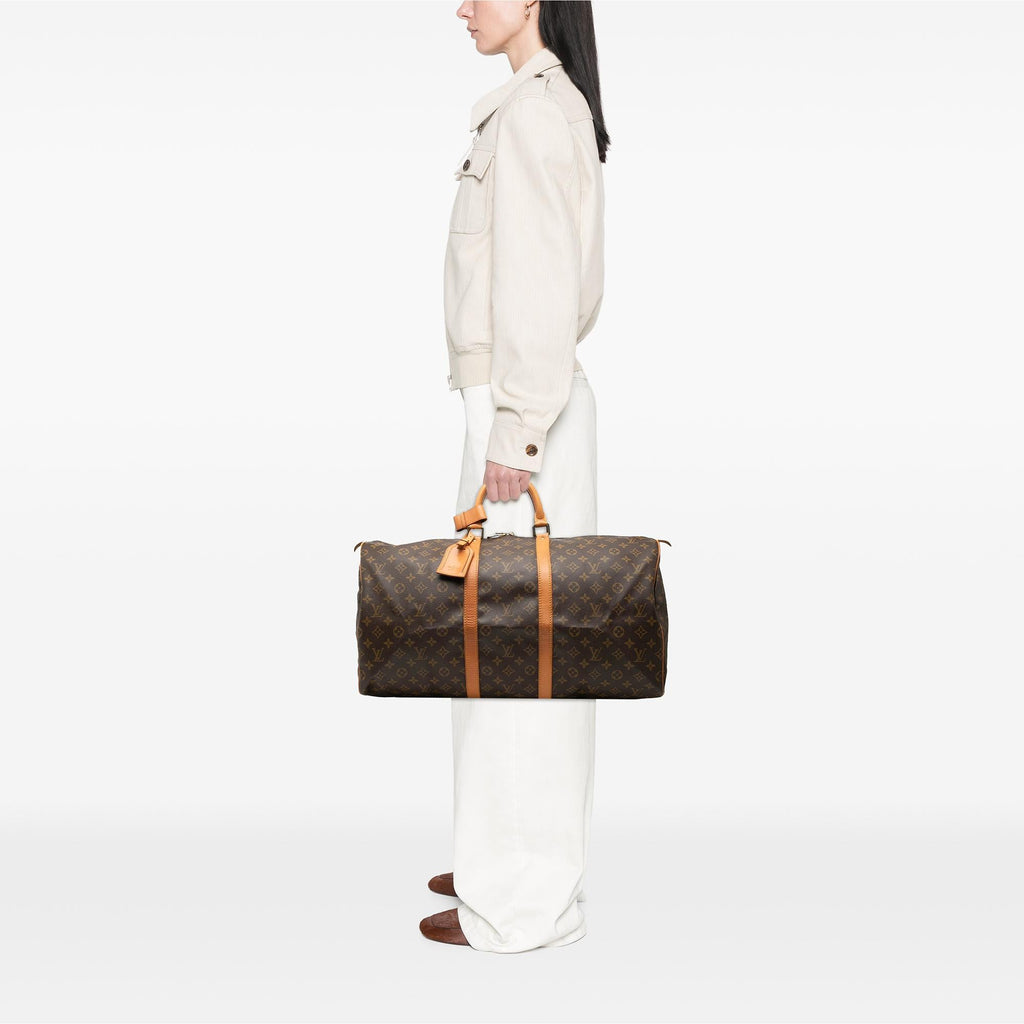 Louis Vuitton Monogram Keepall 55