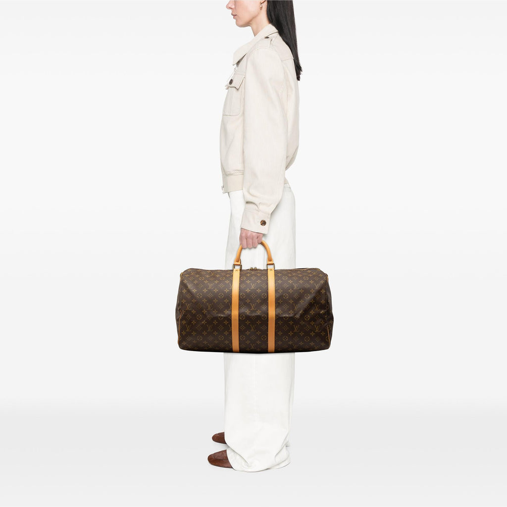 Louis Vuitton Monogram Keepall 55