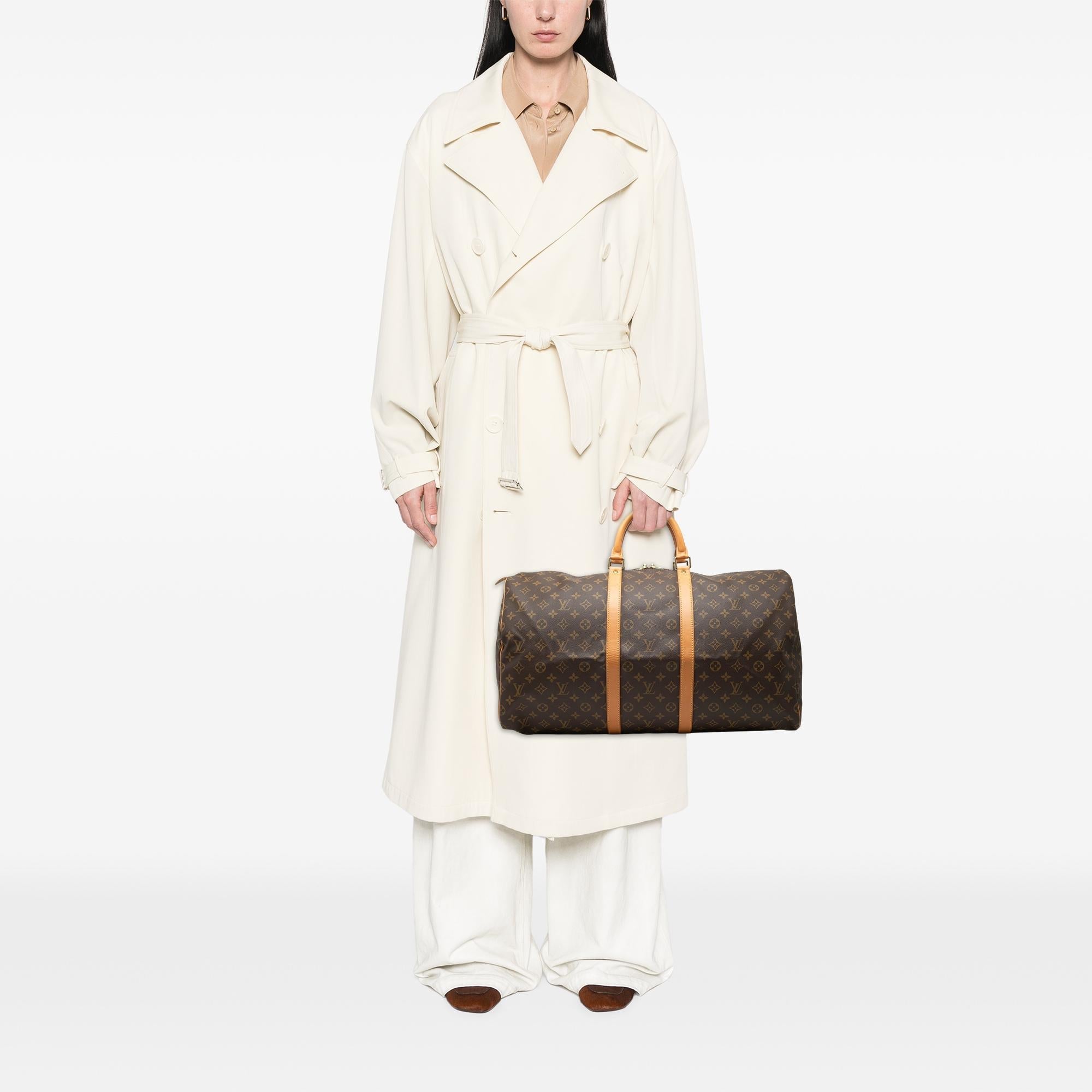 Louis Vuitton Monogram Keepall 55