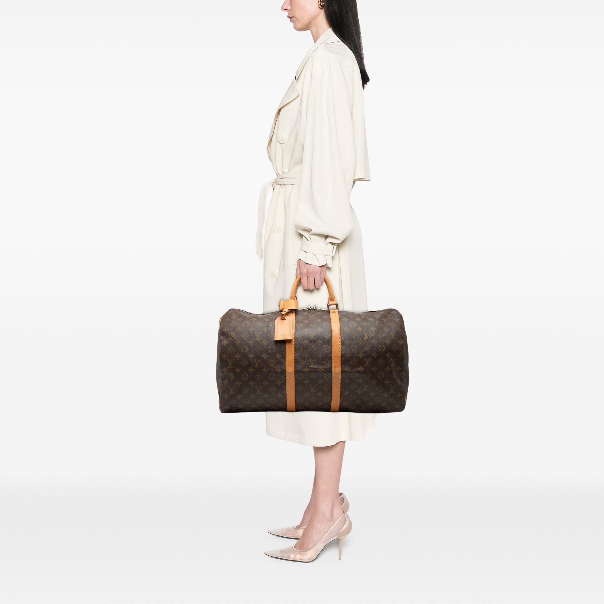 Louis Vuitton Monogram Keepall 55