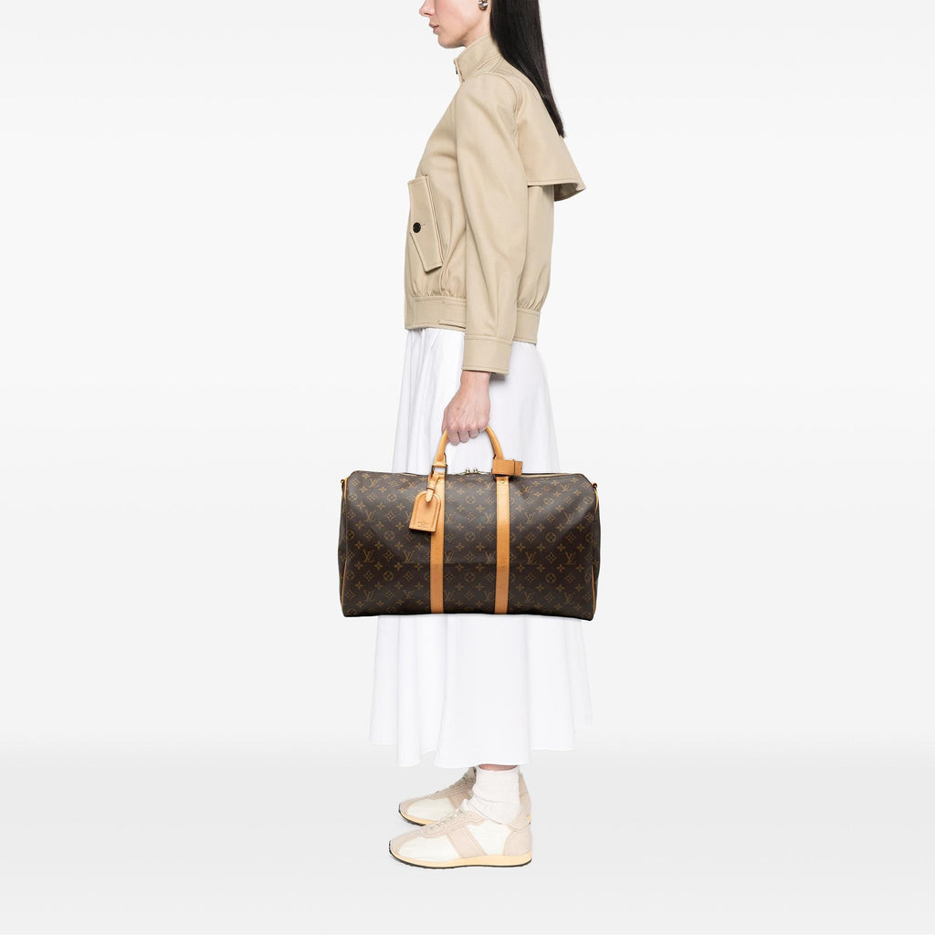 Louis Vuitton Monogram Keepall Bandouliere 50
