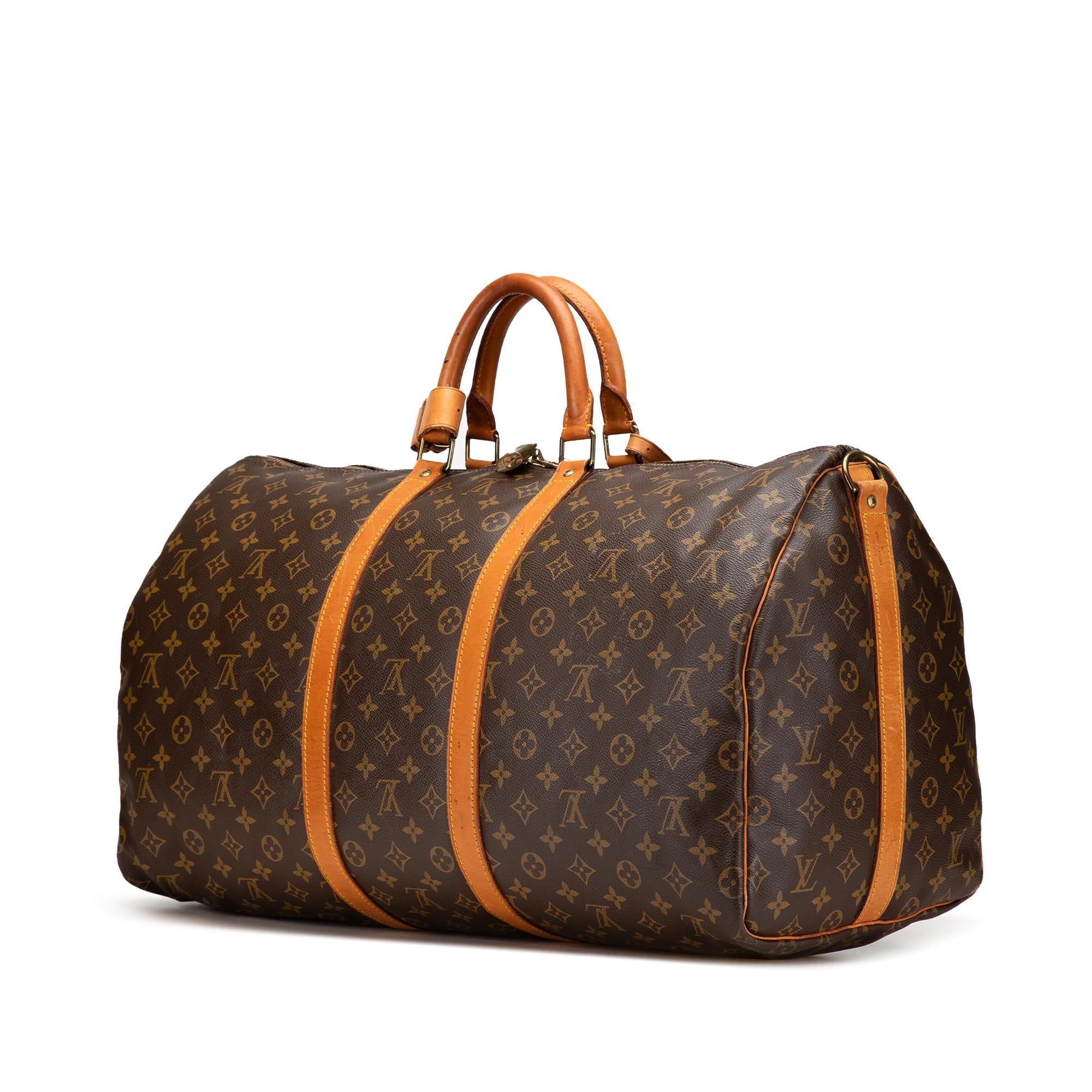 Louis Vuitton Monogram Keepall Bandouliere 55