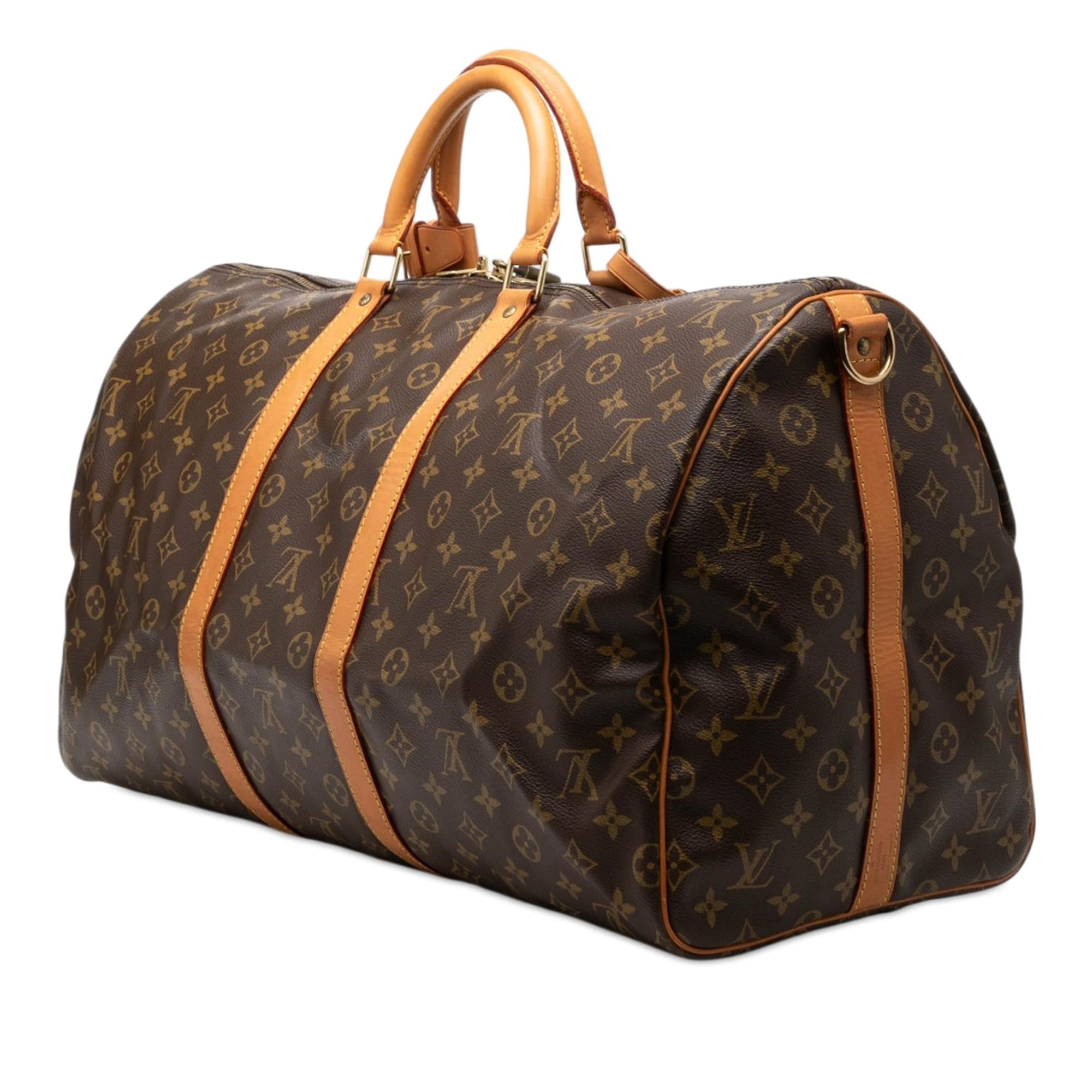Louis Vuitton Monogram Keepall Bandouliere 55