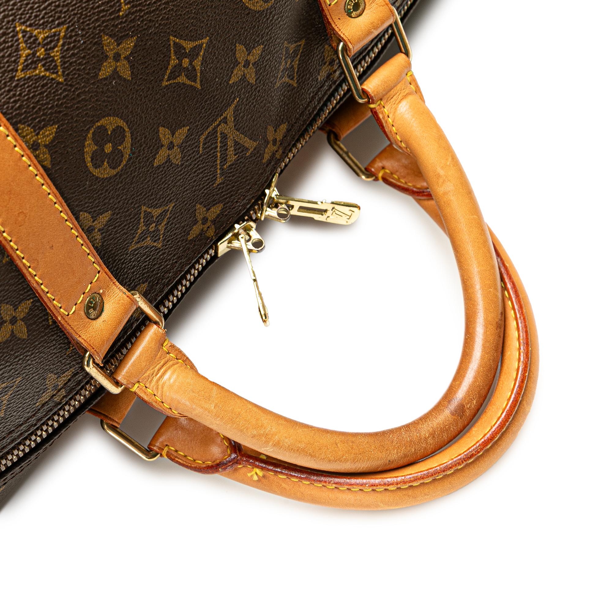 Louis Vuitton Monogram Keepall Bandouliere 60