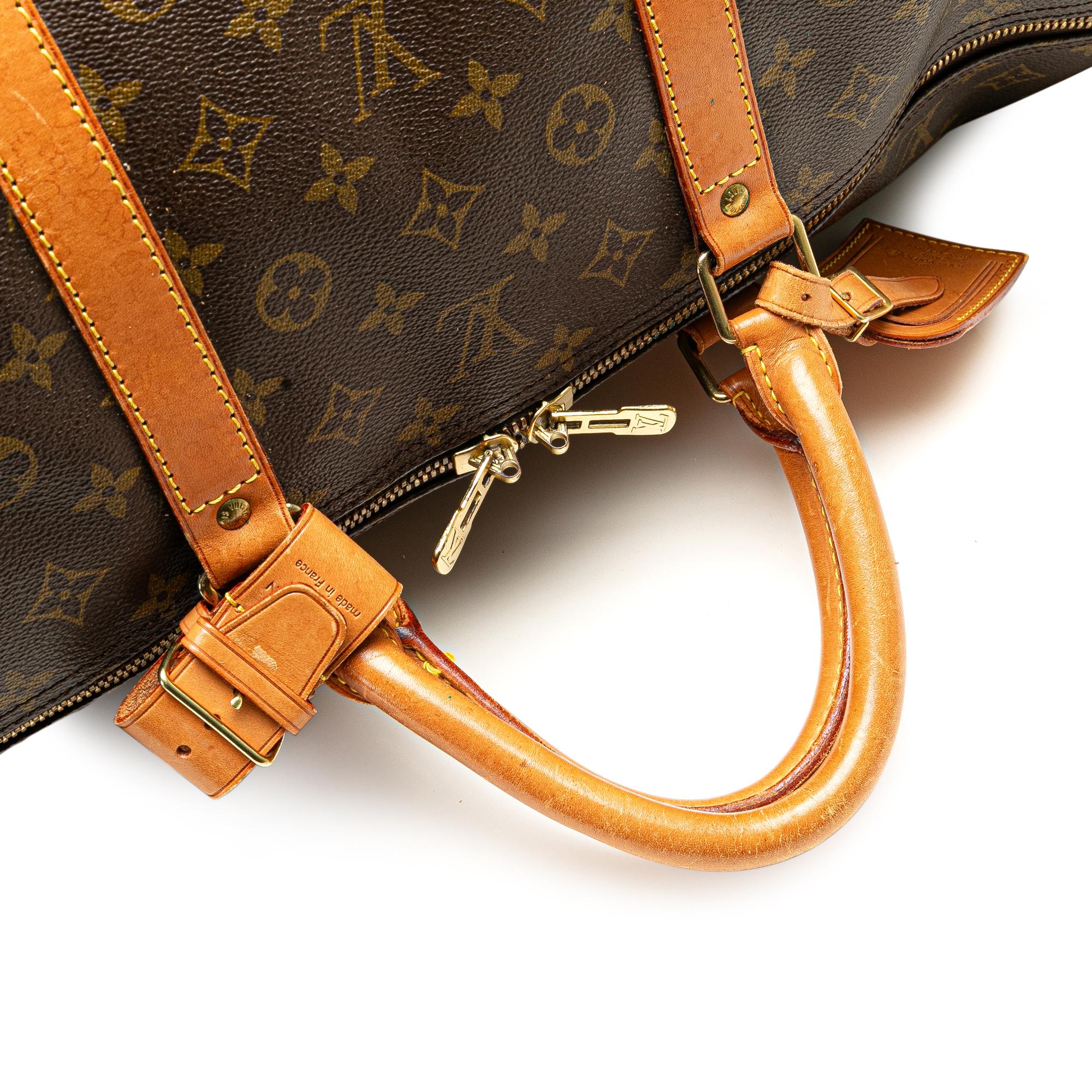 Louis Vuitton Monogram Keepall Bandouliere 60