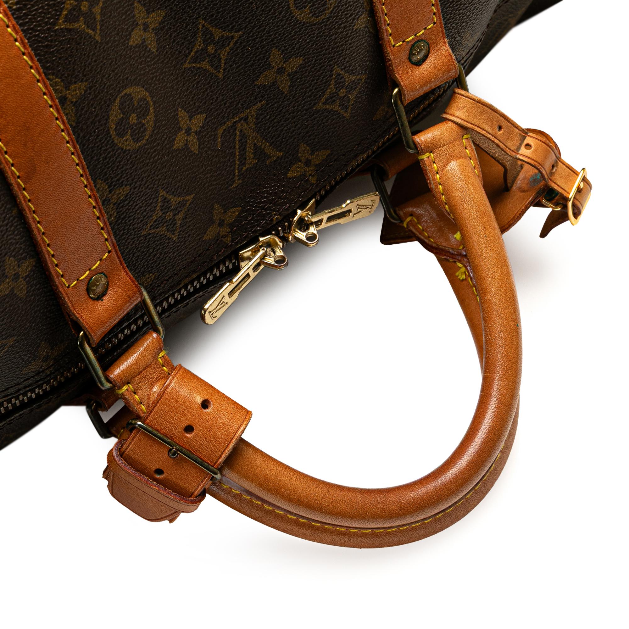 Louis Vuitton Monogram Keepall Bandouliere 60