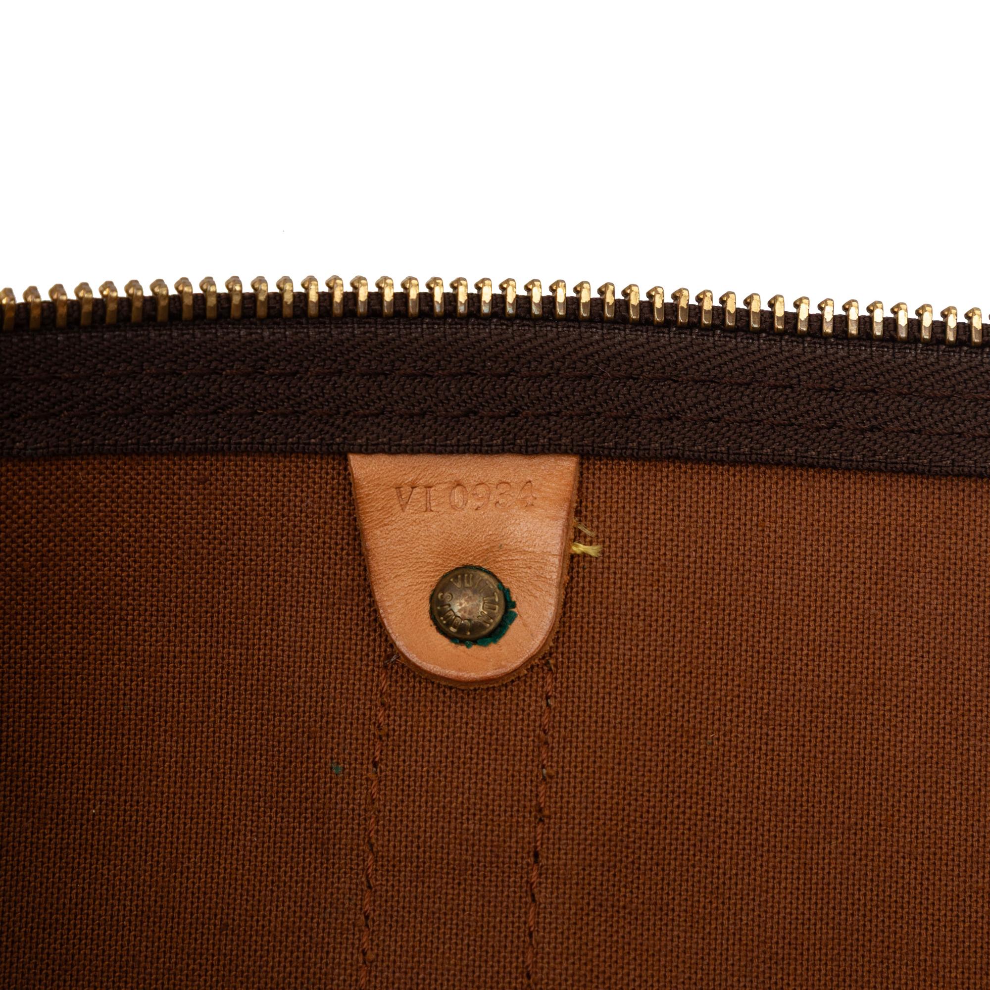 Louis Vuitton Monogram Keepall Bandouliere 60