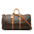 Louis Vuitton Monogram Keepall Bandouliere 60