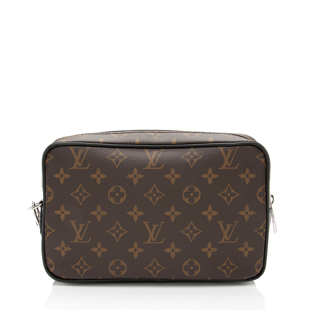 Louis Vuitton Monogram Macassar Kasai Clutch