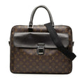Louis Vuitton Monogram Macassar Soft Briefcase