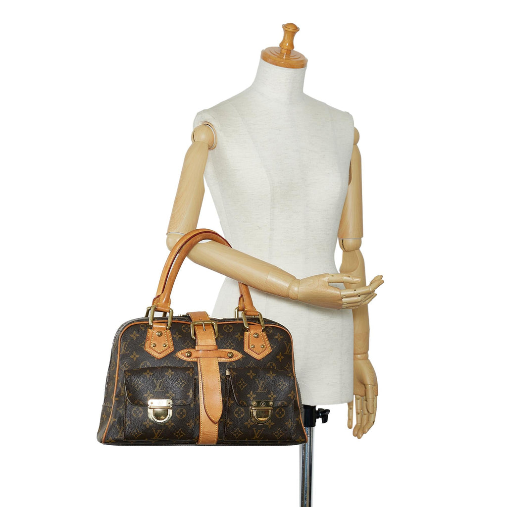 Louis Vuitton Monogram Manhattan GM (SHG-NEVfKX)