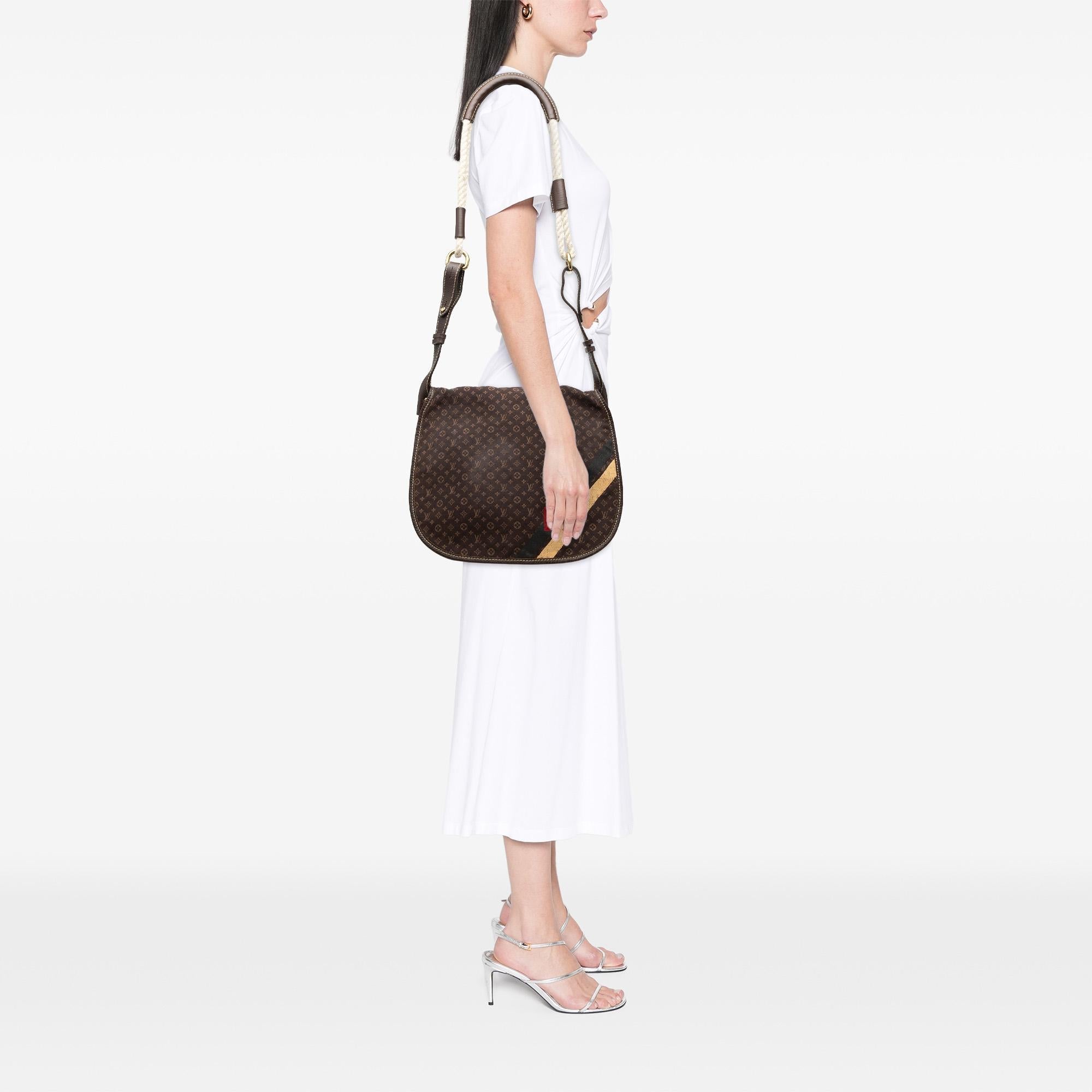 Louis Vuitton Monogram Mini Lin Initiales Amman Crossbody