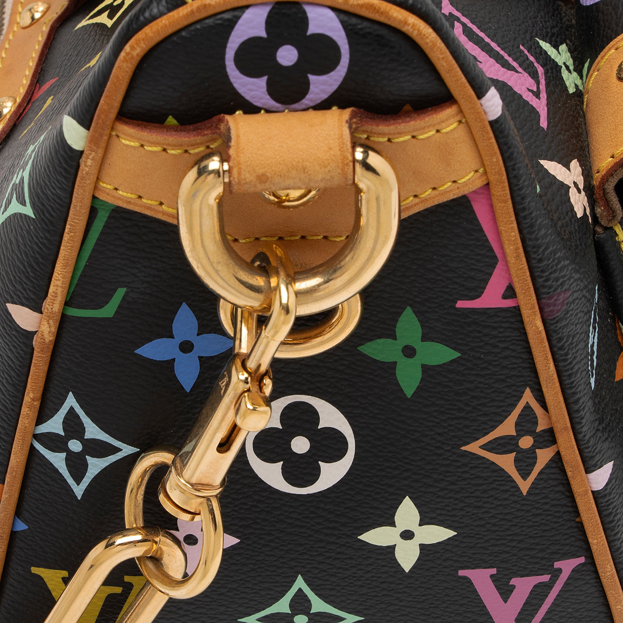 Louis Vuitton Monogram Multicolore Rita Satchel (SHF-ykuAuu)