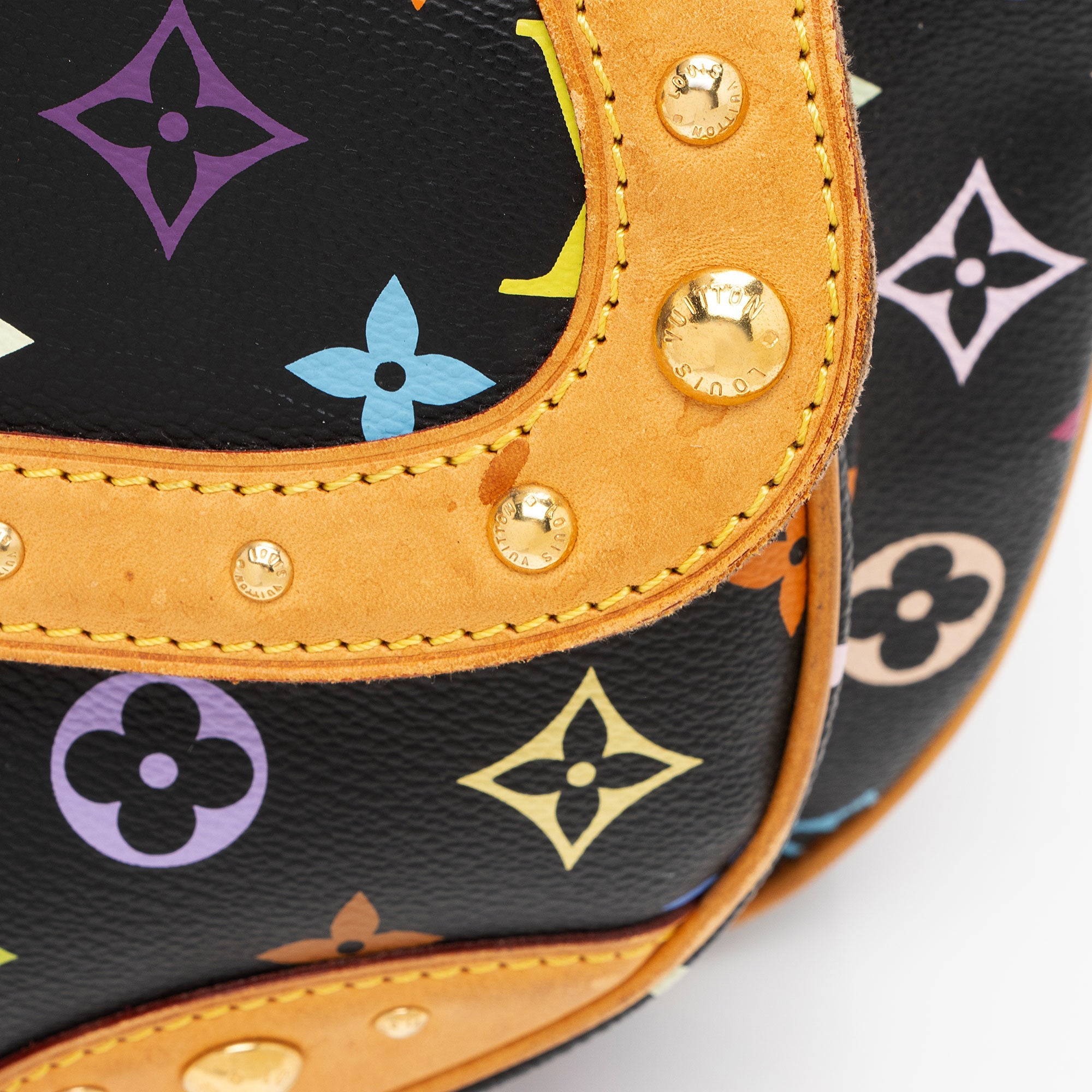 Louis Vuitton Monogram Multicolore Rita Satchel (SHF-ykuAuu)