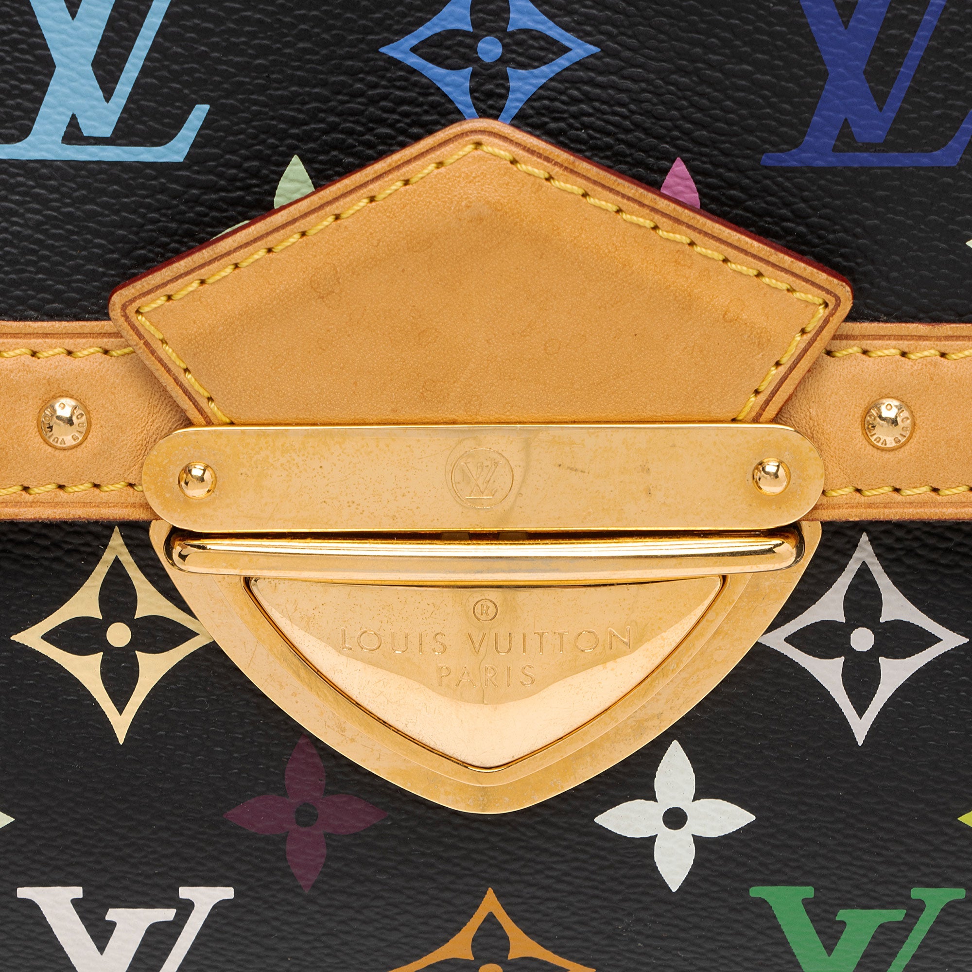 Louis Vuitton Monogram Multicolore Rita Satchel (SHF-ykuAuu)
