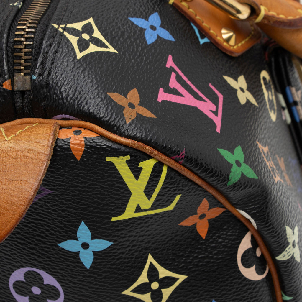 Louis Vuitton Monogram Multicolore Speedy 30 Satchel (SHF-J10WcQ)