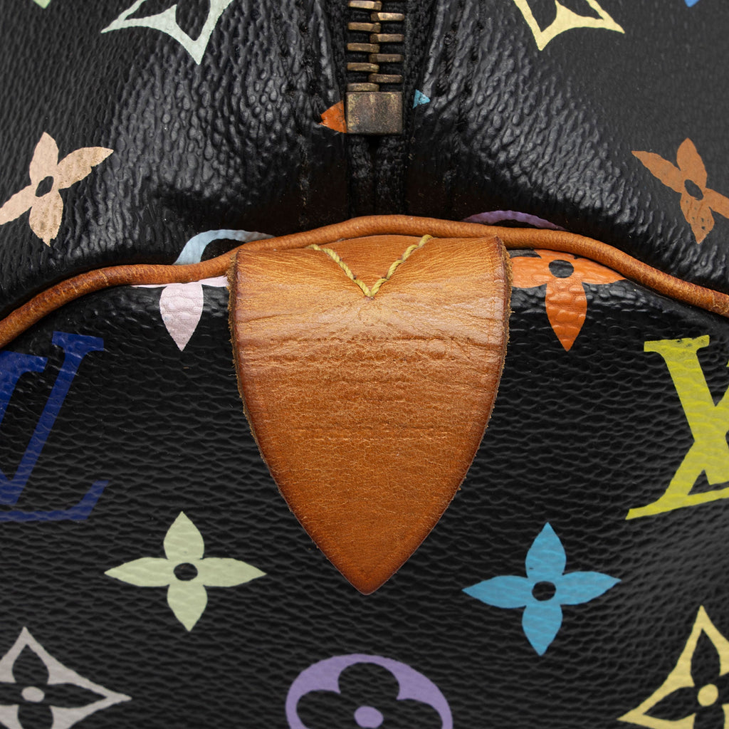 Louis Vuitton Monogram Multicolore Speedy 30 Satchel (SHF-J10WcQ)