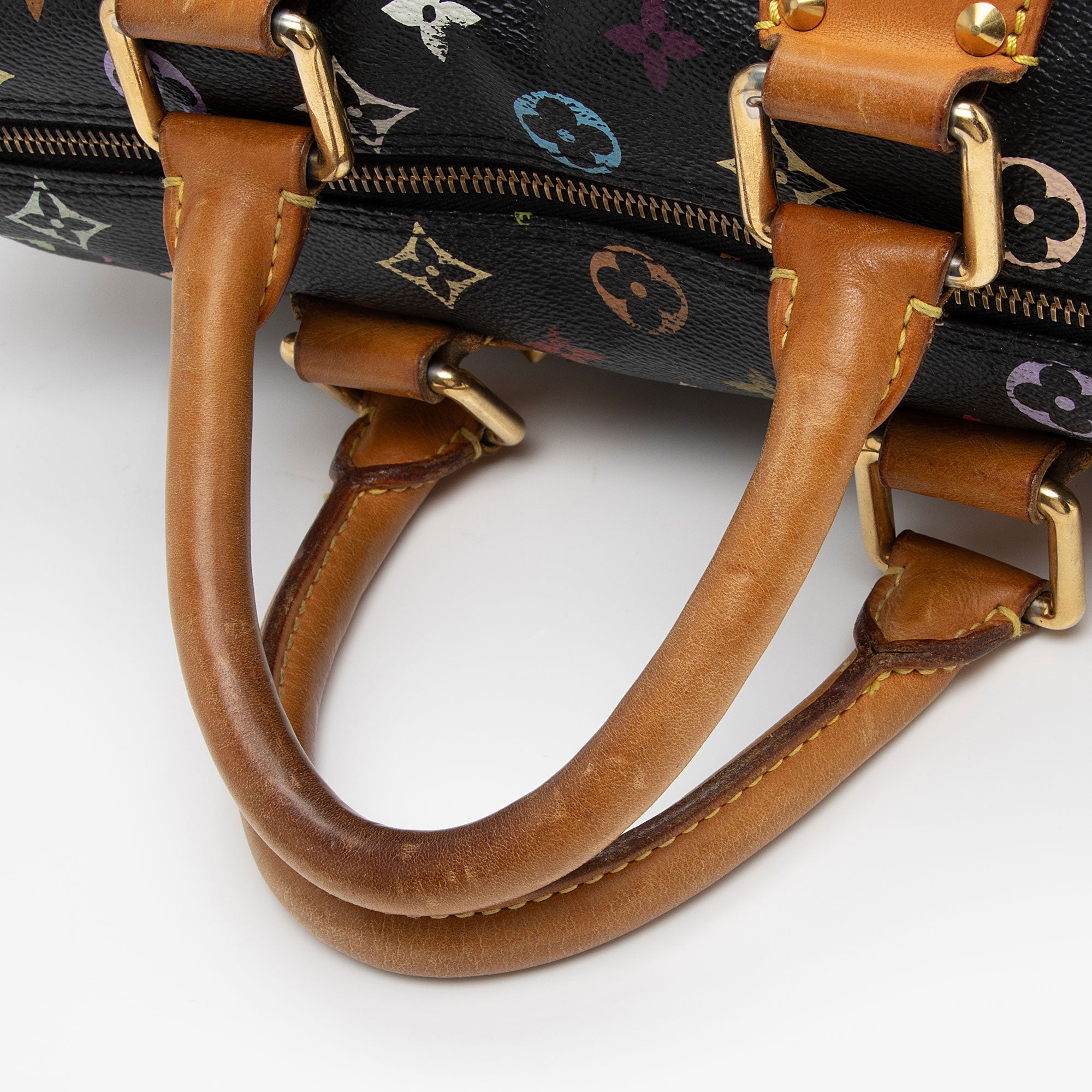 Louis Vuitton Monogram Multicolore Speedy 30 Satchel (SHF-J10WcQ)