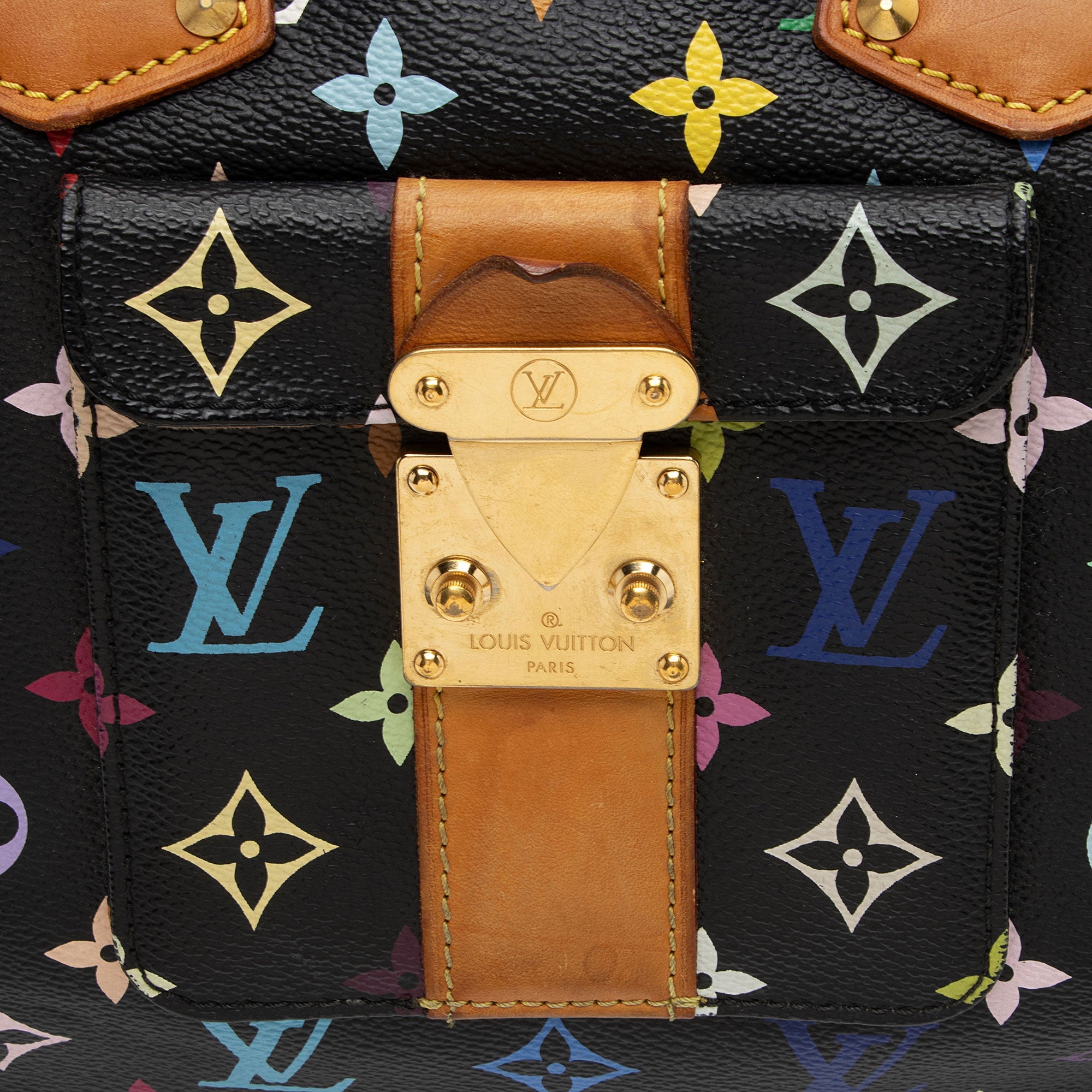 Louis Vuitton Monogram Multicolore Speedy 30 Satchel (SHF-J10WcQ)