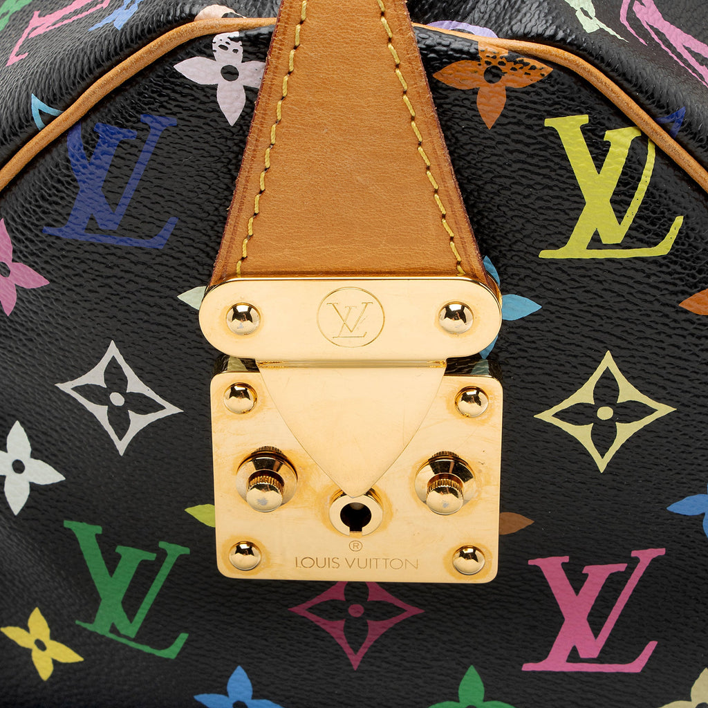 Louis Vuitton Monogram Multicolore Speedy 30 Satchel