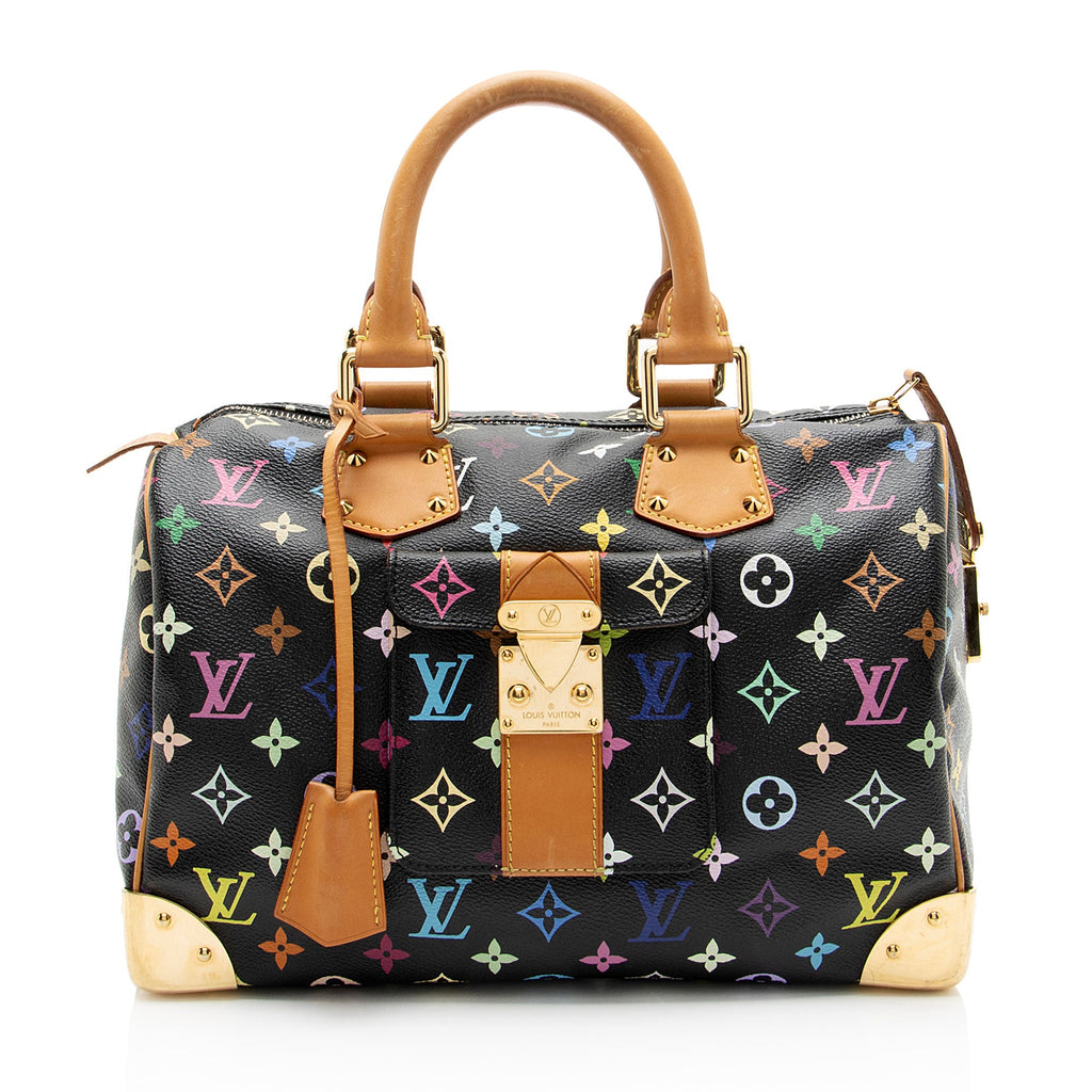 Louis Vuitton Monogram Multicolore Speedy 30 Satchel