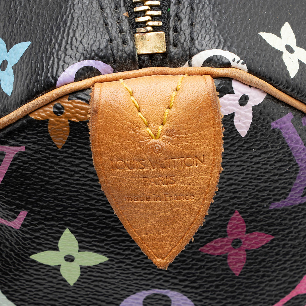 Louis Vuitton Monogram Multicolore Speedy 30 Satchel