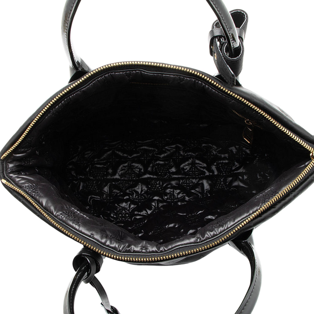 Louis Vuitton Nylon Desire Vertical Lockit MM Satchel