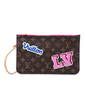 Louis Vuitton Monogram Patches Neverfull MM Pouch