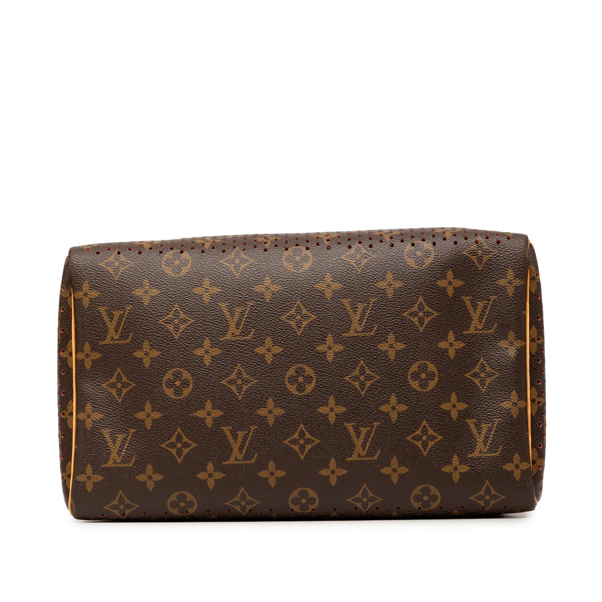 Louis Vuitton Monogram Perforated Speedy 30