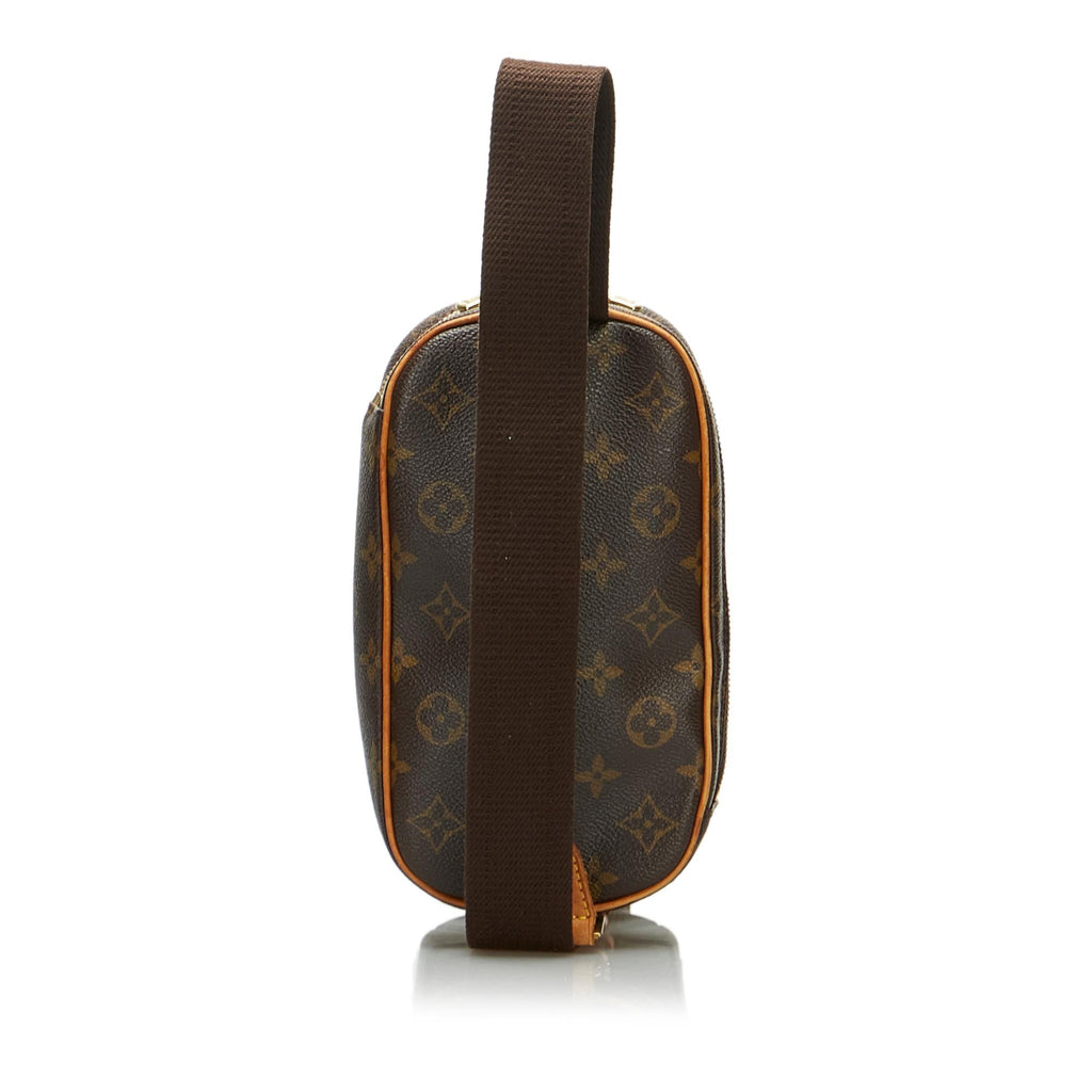 Louis Vuitton Monogram Pochette Gange (SHG-sFBXfY)