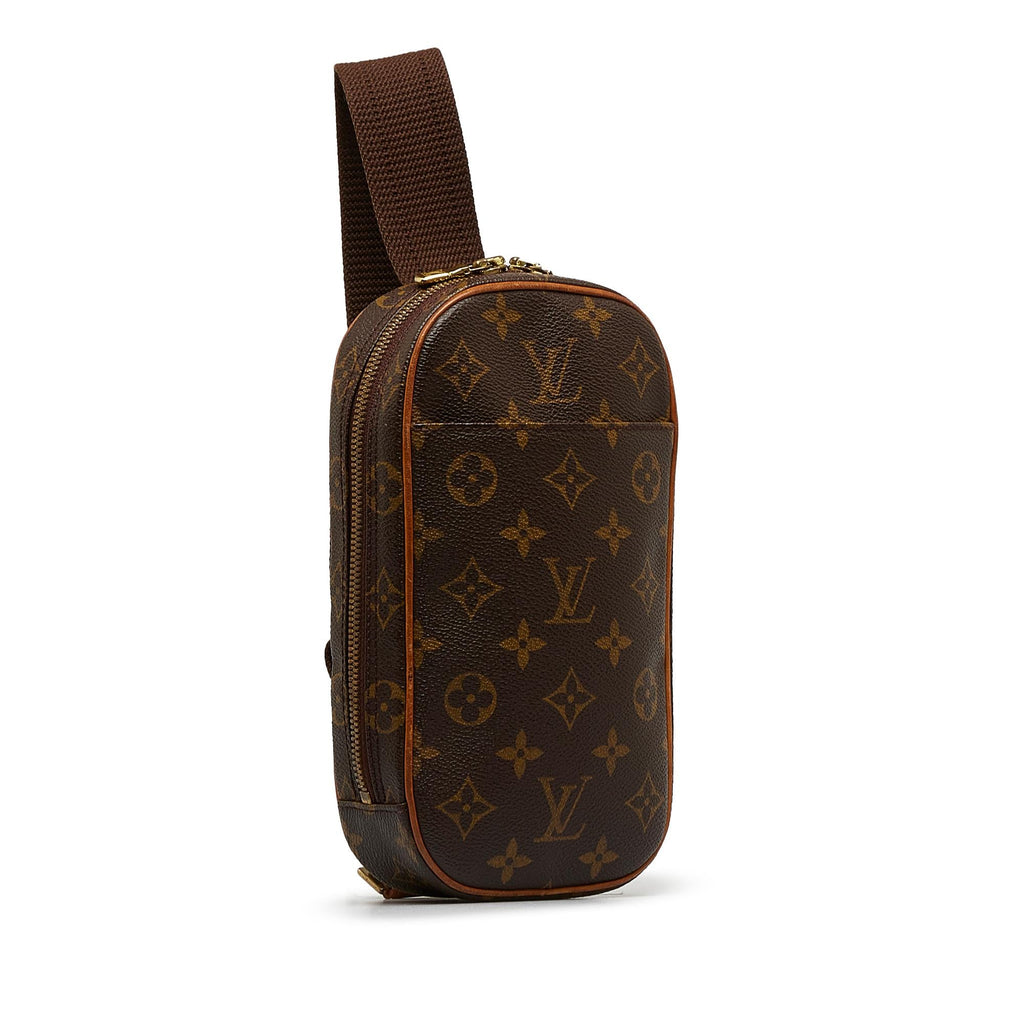 Louis Vuitton Monogram Pochette Gange (SHG-DH7krZ)