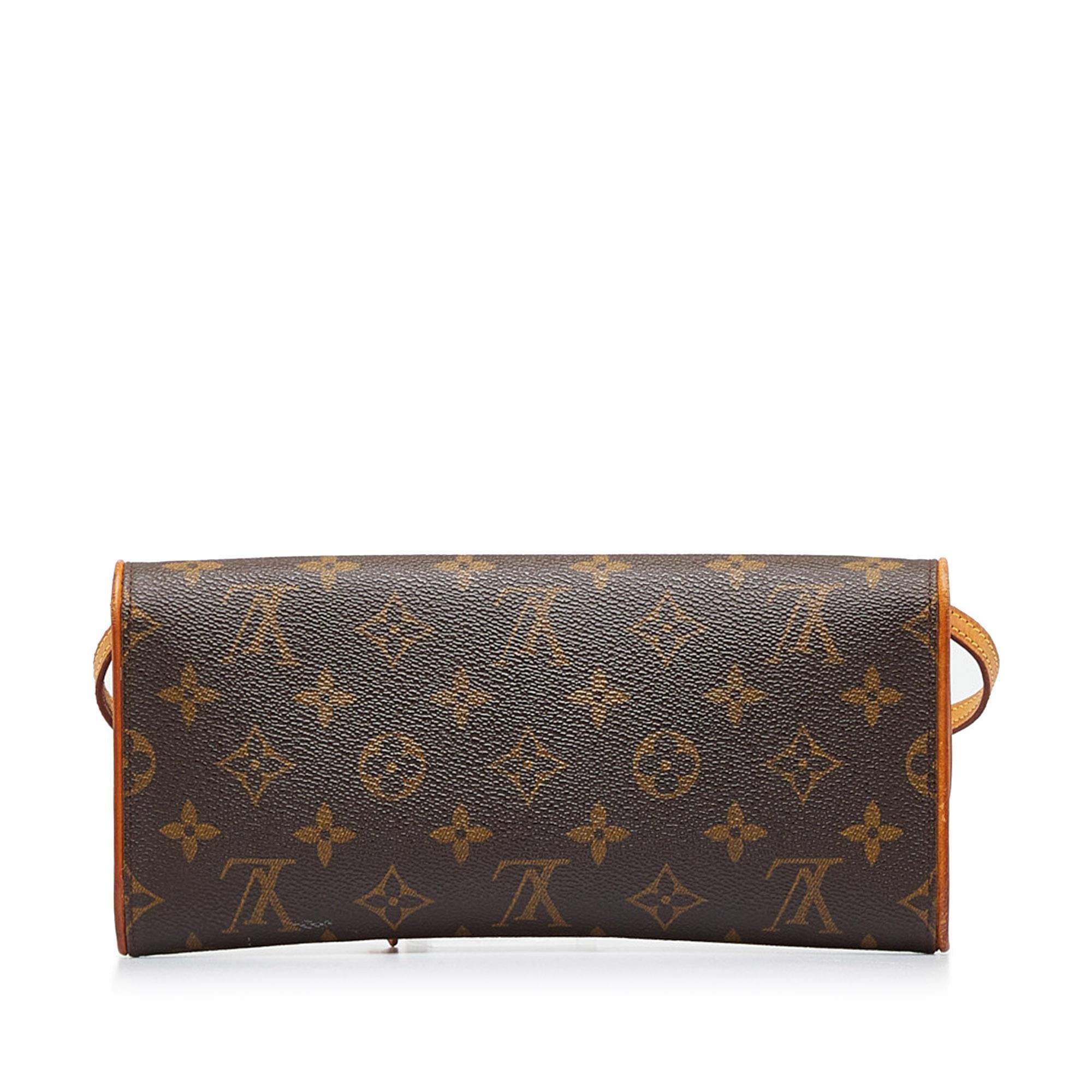 Louis Vuitton Monogram Pochette Twin GM (SHG-CMo6pq)
