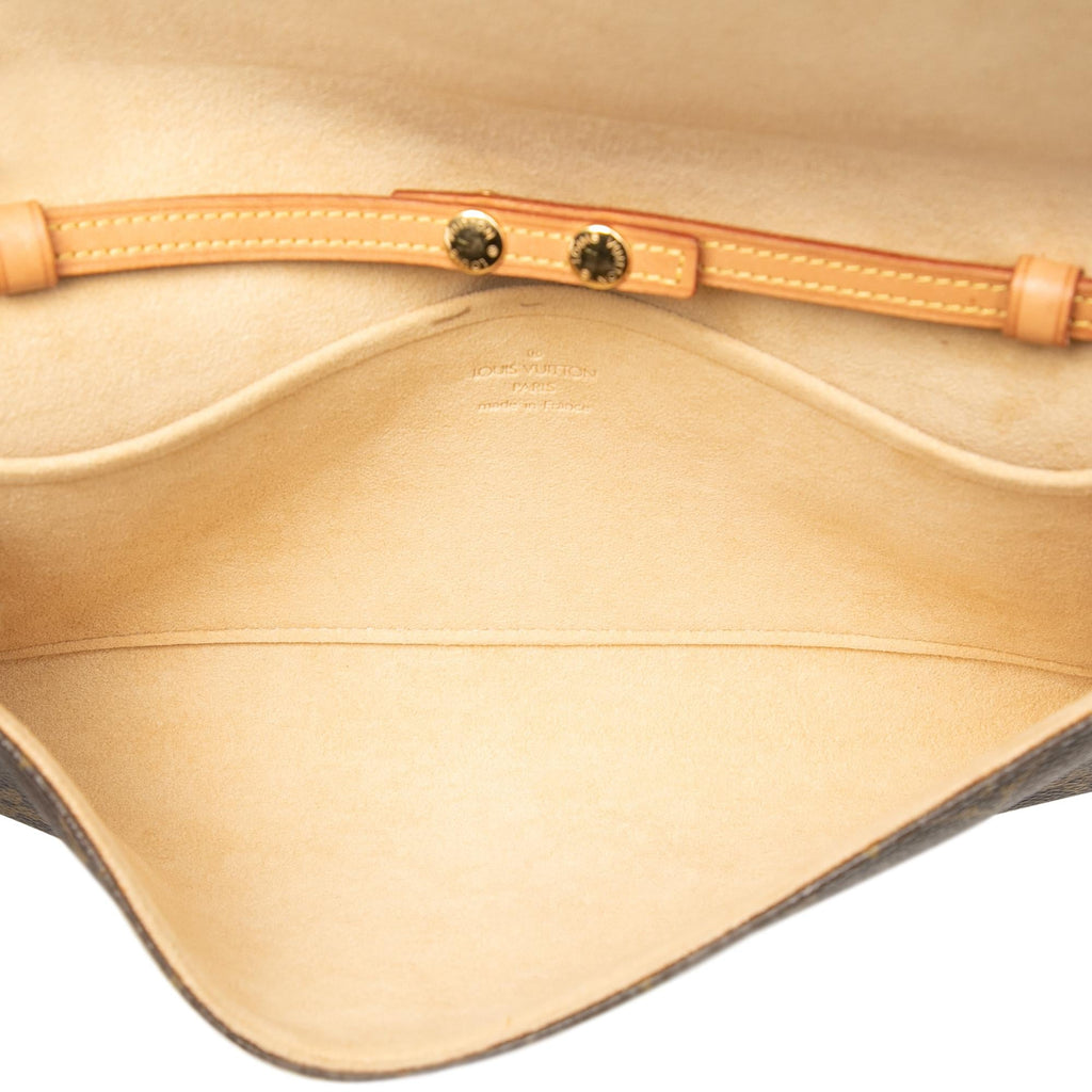 Louis Vuitton Monogram Pochette Twin GM