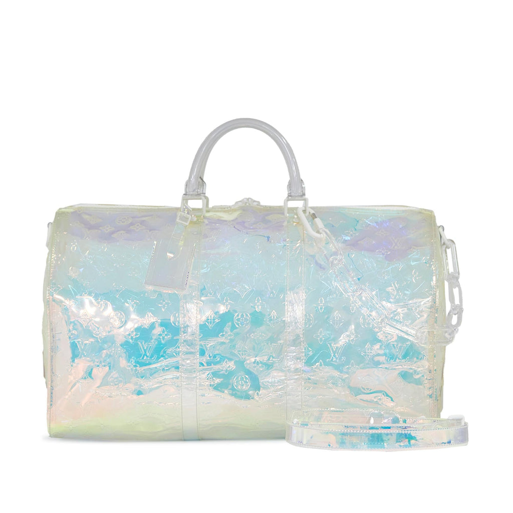 Louis Vuitton Monogram Prism Keepall Bandouliere 50