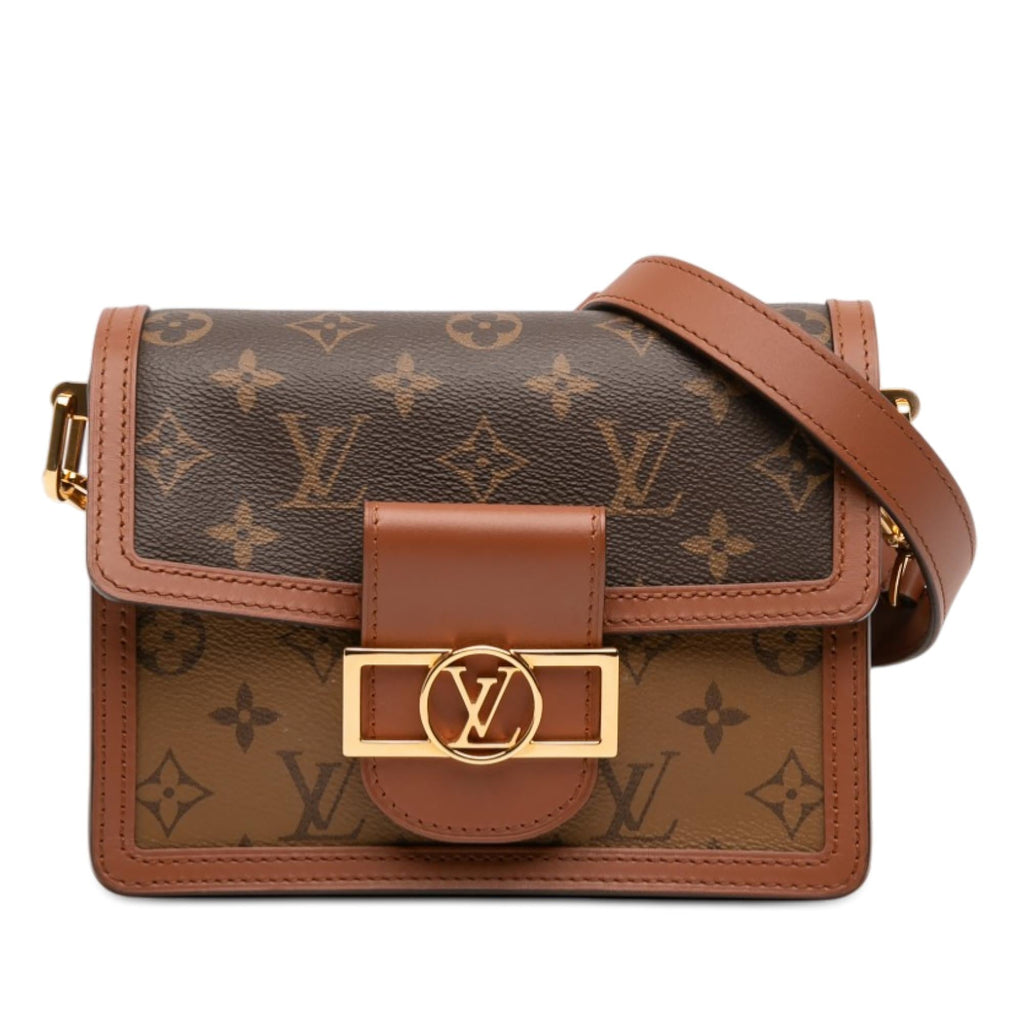 Louis Vuitton Monogram Reverse Mini Dauphine