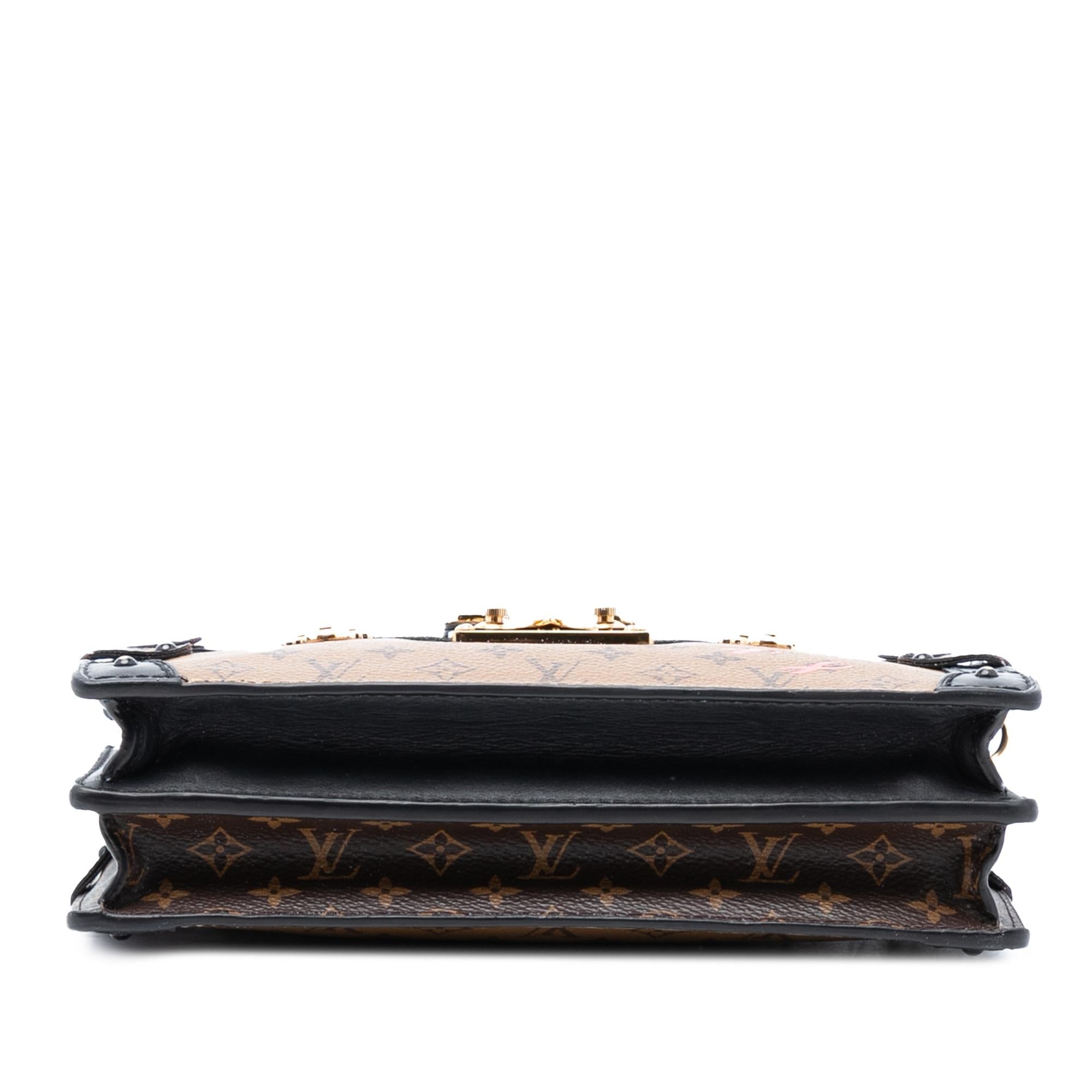 Louis Vuitton Monogram Reverse Trunk Clutch