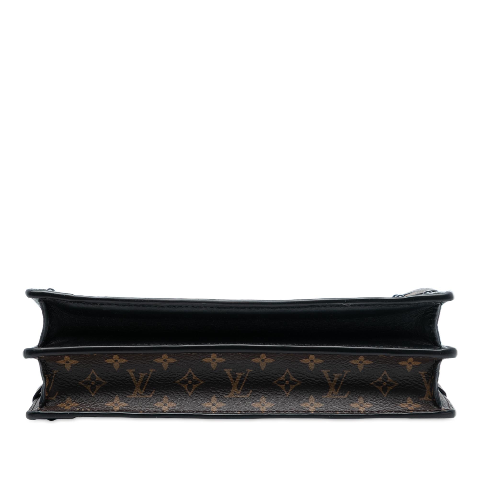 Louis Vuitton Monogram Reverse Trunk Clutch