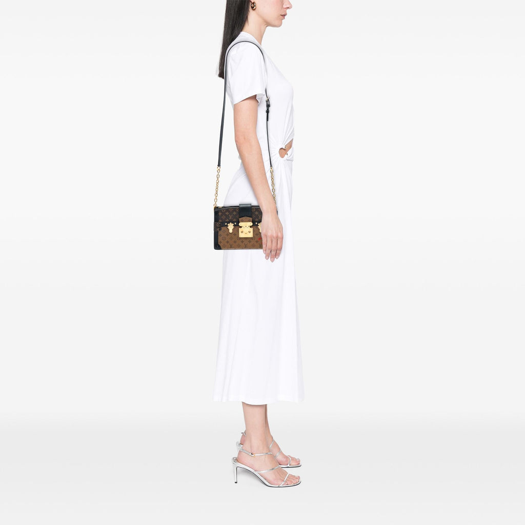 Louis Vuitton Monogram Reverse Trunk Clutch