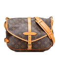Louis Vuitton Monogram Saumur 25
