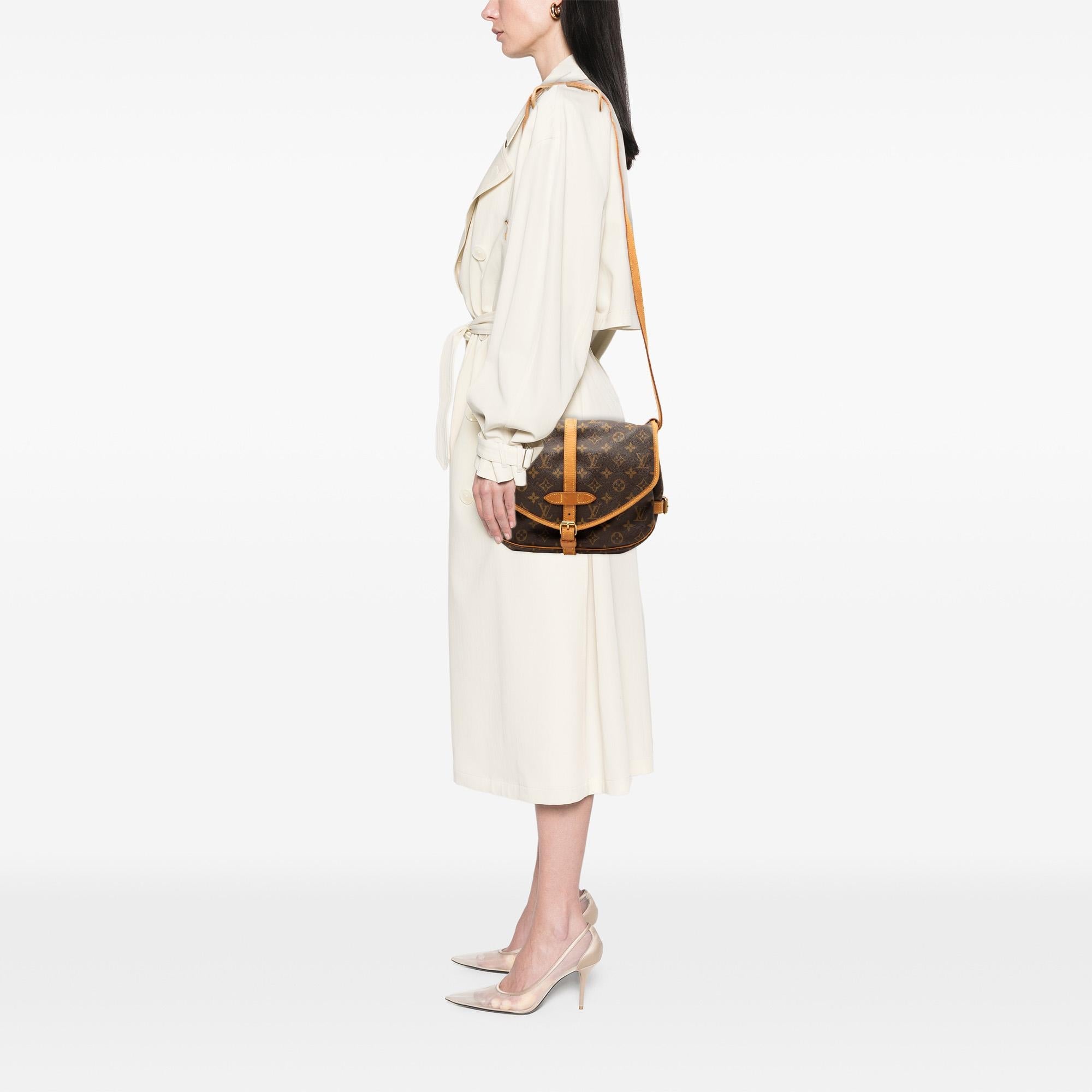 Louis Vuitton Monogram Saumur 30